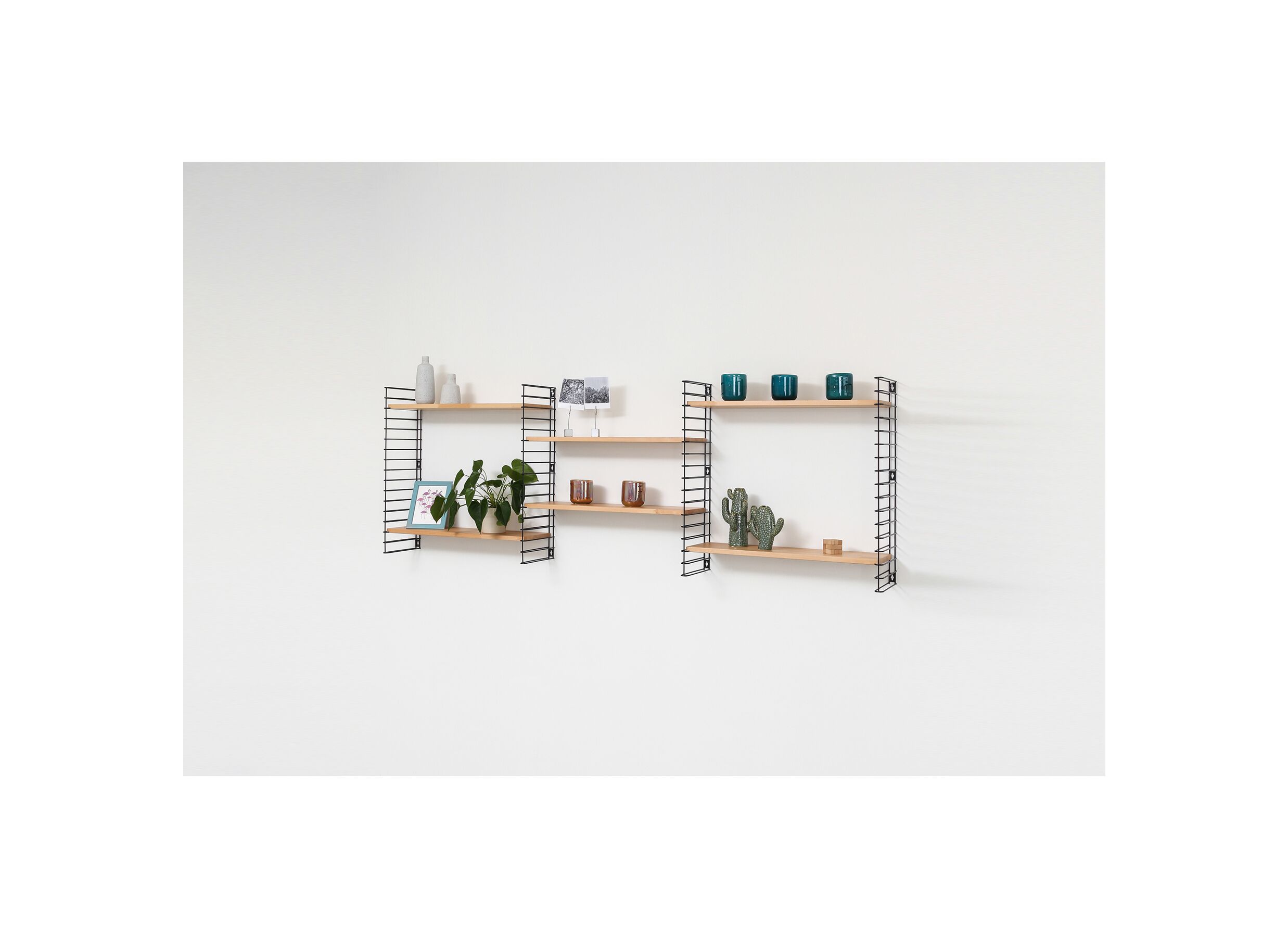 Wandrek Tomado 70x21x68cm zwart bruin