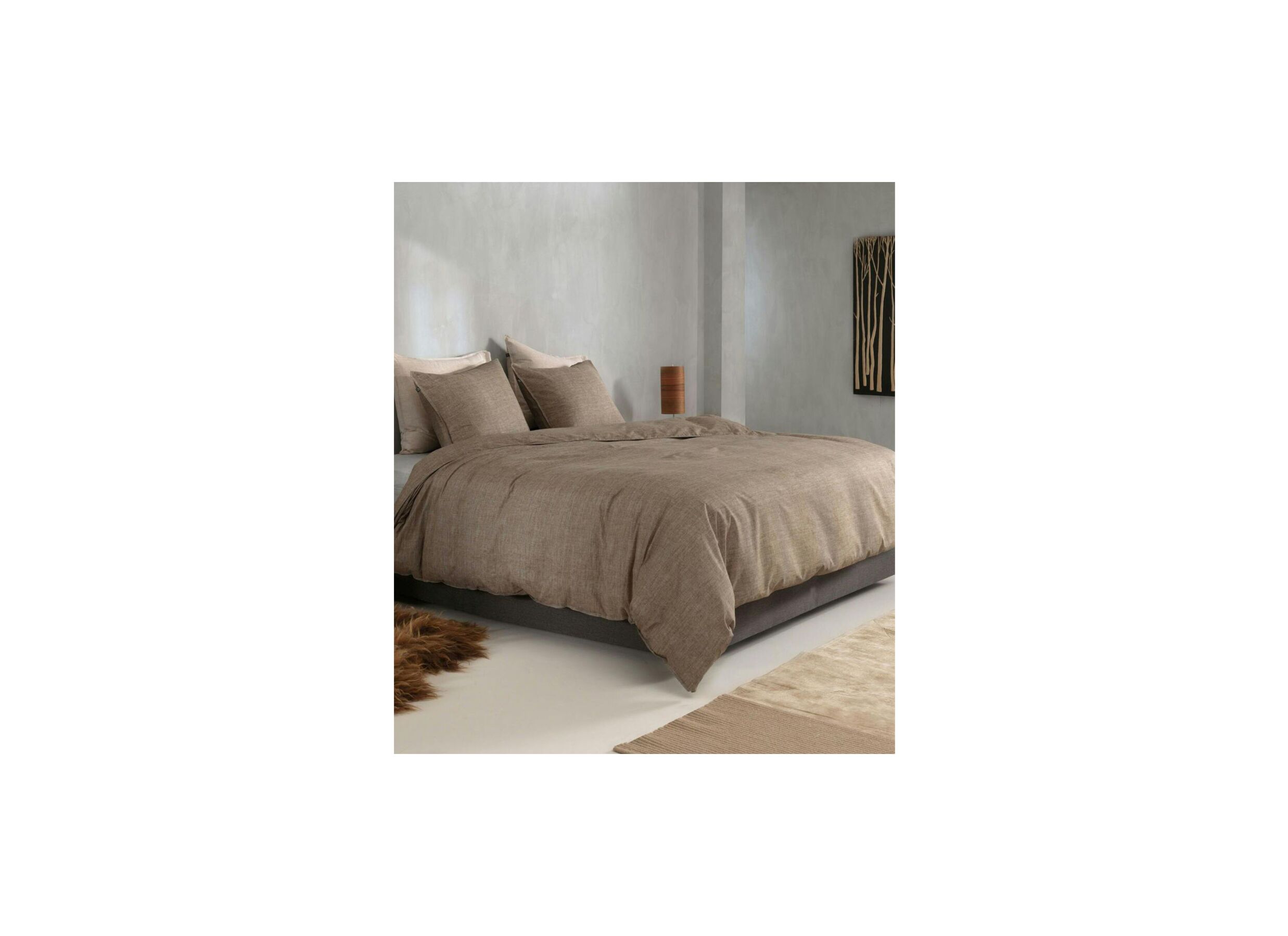 Foto ambiance - Housse de couette 200x220cm coton