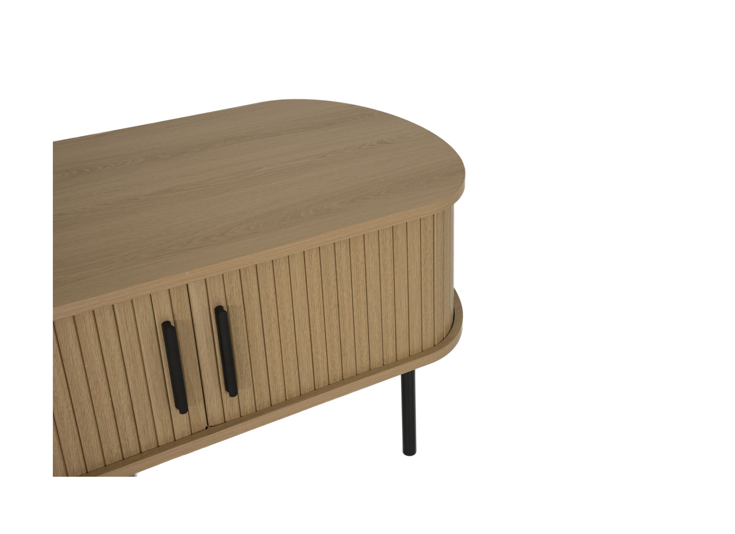 Detail - Table basse Kajsa 55A 90x50x40cm - décor - chêne