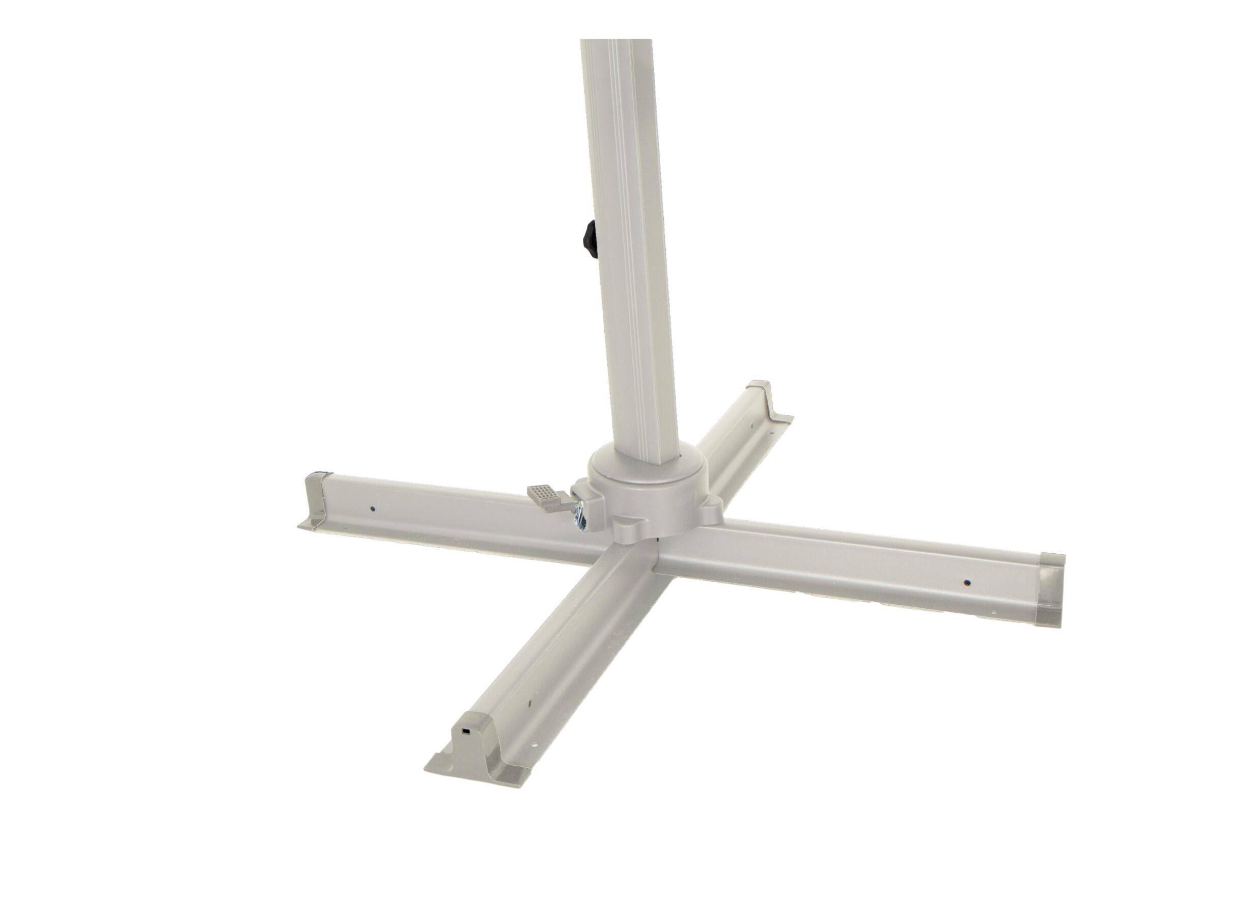 Detail - Parasol déporté Sycamore 300x300cm UV50+ mastic avec couverture