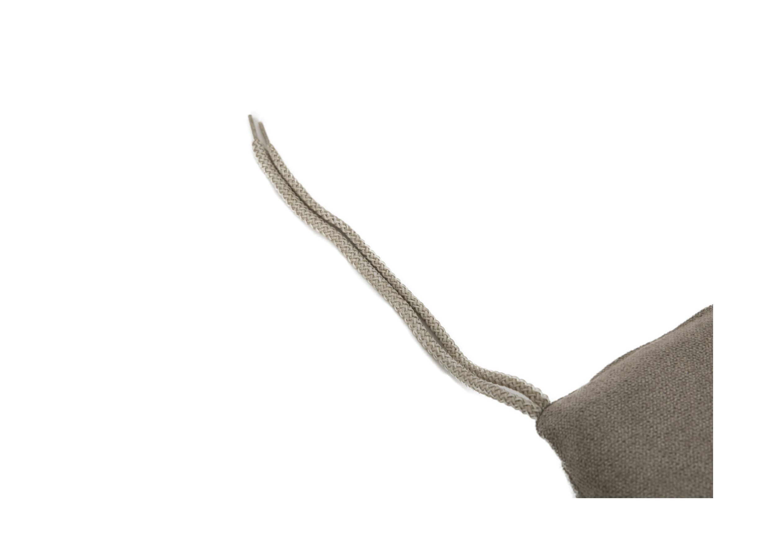 Detailfoto - Stoelkussen Enjoy 40x40cm - stof - anthelope