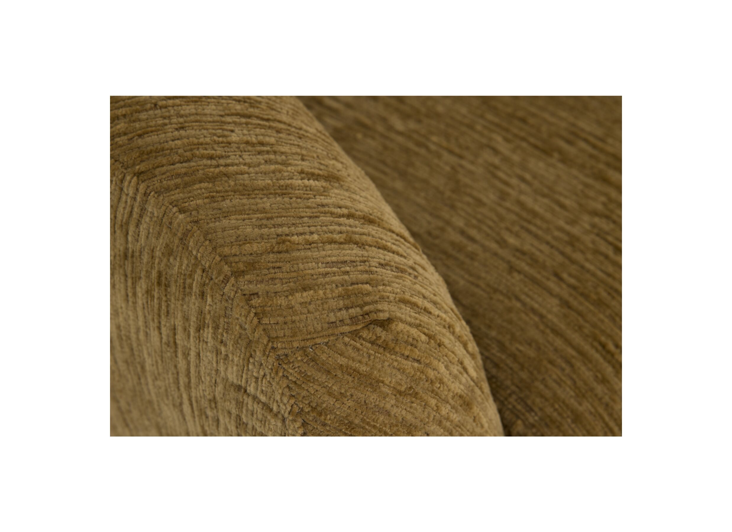 Detailfoto - Fauteuil Berlin 87x84x76cm - stof - pompoen