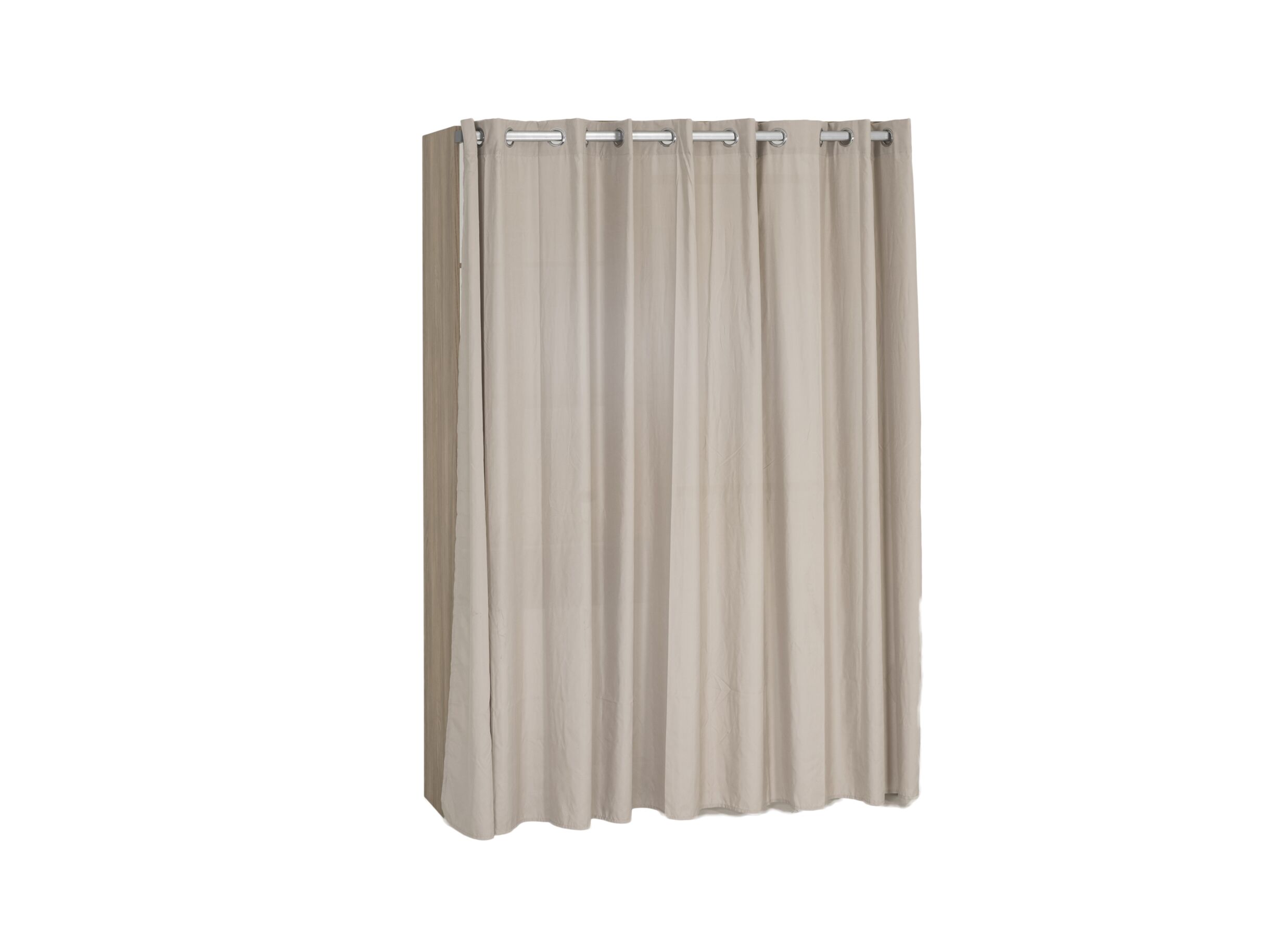 Overzichtsfoto - Kledingkast Gala 160x40x203cm - decor - bruin