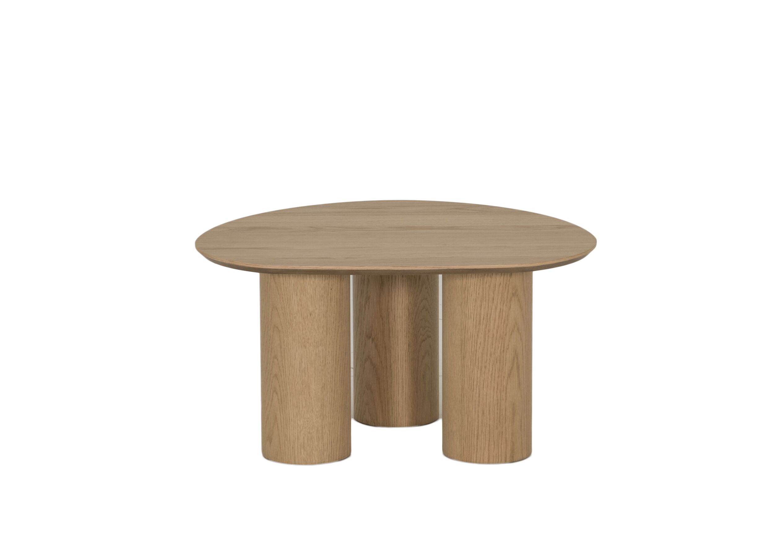 Overzichtsfoto - Salontafel Cappa 75x60cm - eik fineer - naturel