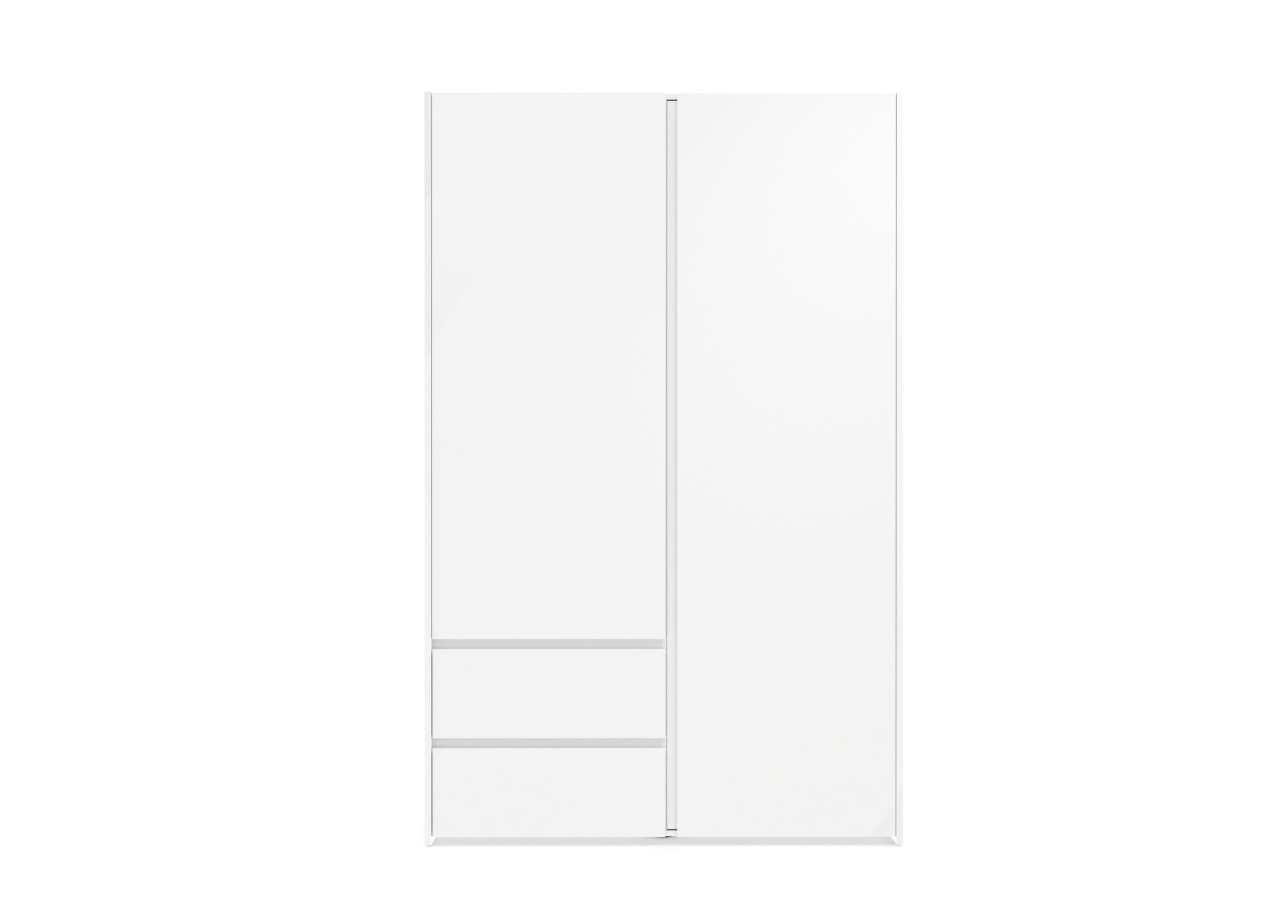 Aperçu - Garde-robe Mosaik 129cm - décor - blanc