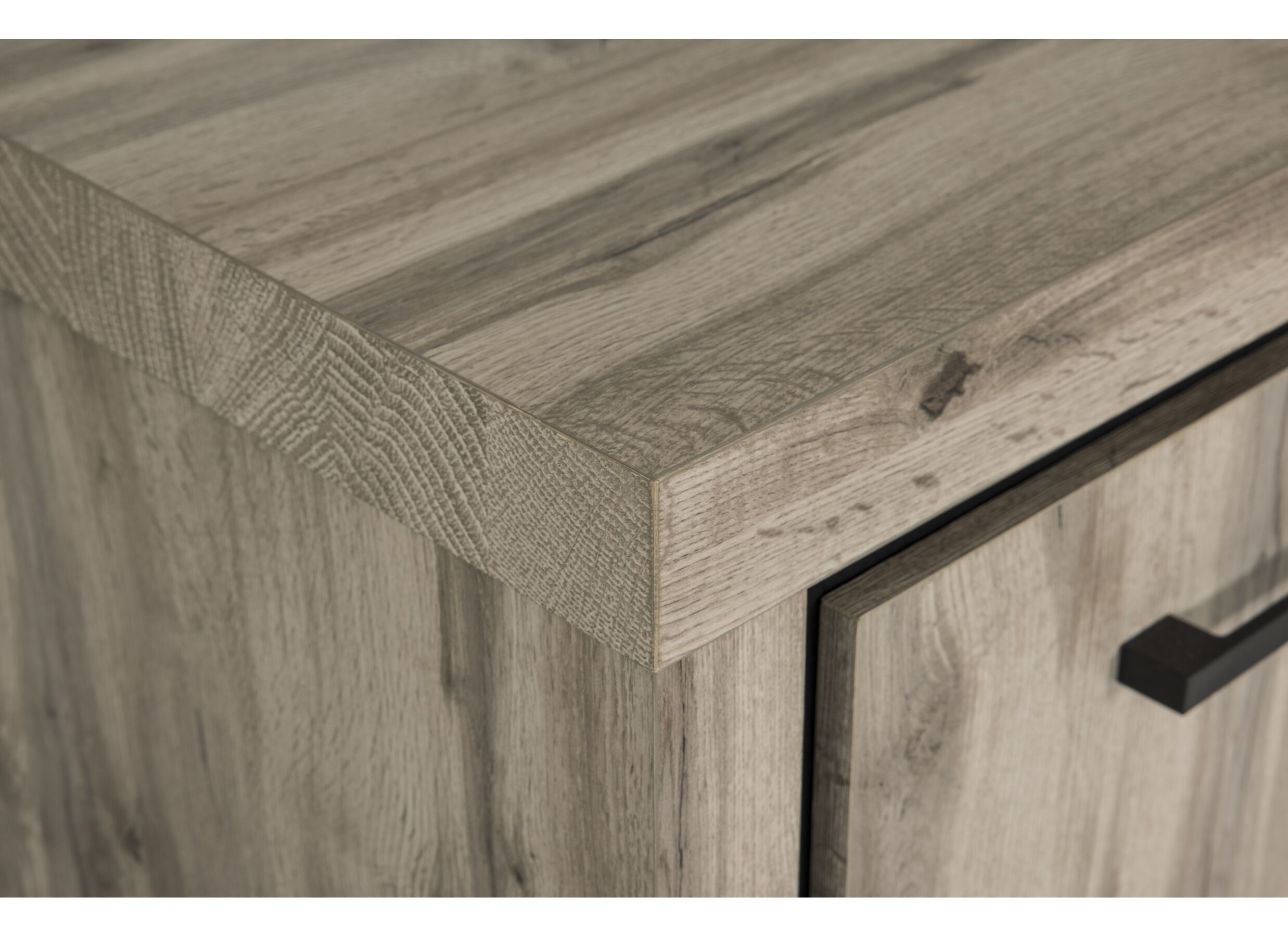 Detailfoto - Dressoir Elegance 225cm - meubelplaat - canada oak