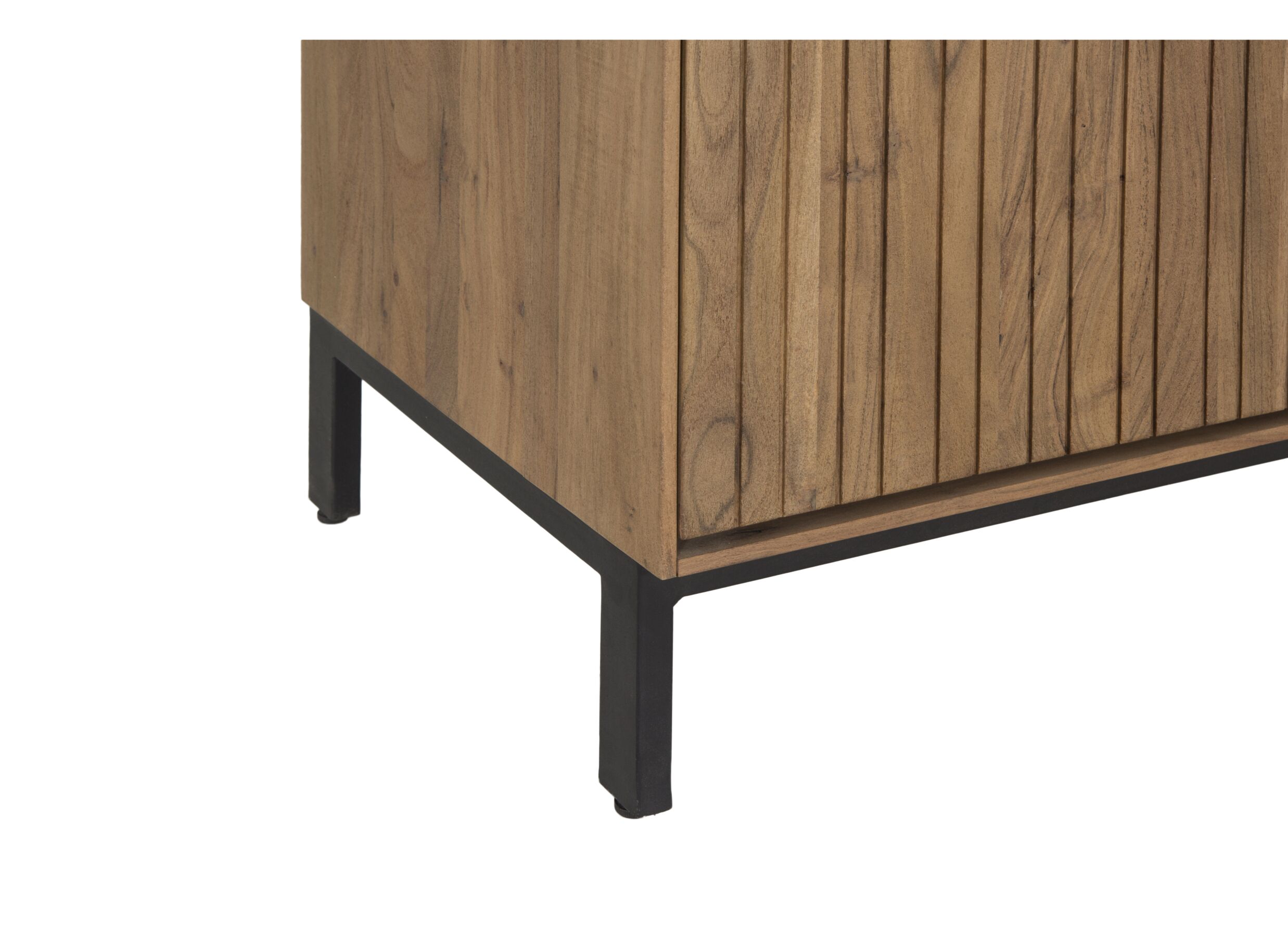 Kast Aquilano 120x45x170cm - acacia massief - naturel