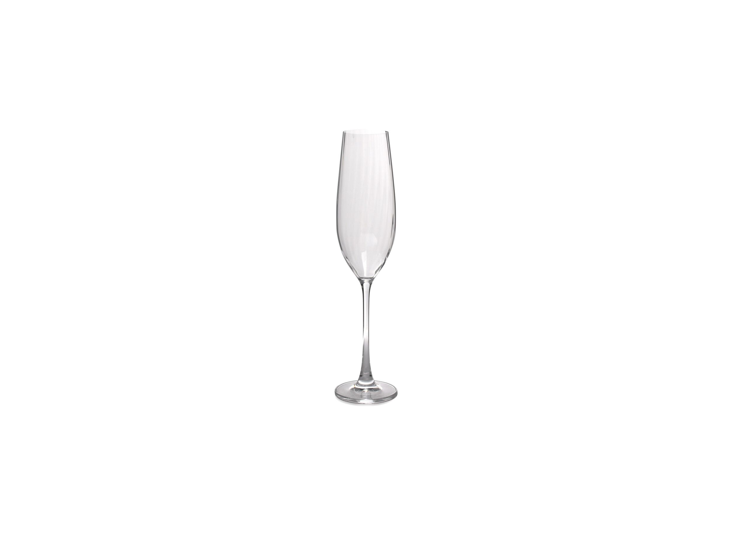 Plus Important - Flûte champagne Saga 29cl - verre - transparent lot de 4