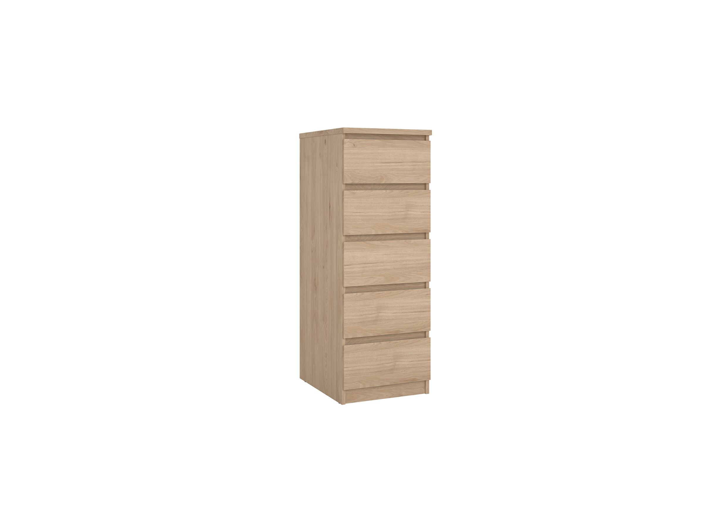 Commode Naia 41x50x111cm - Commode Naia 41x50x111cm - mélamine - jackson hickory