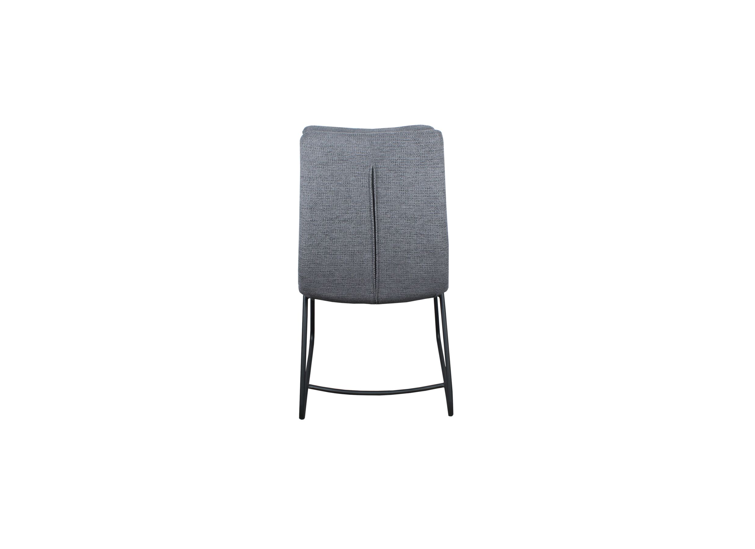 Stoel Crux 64x50x92cm - stof - grijs