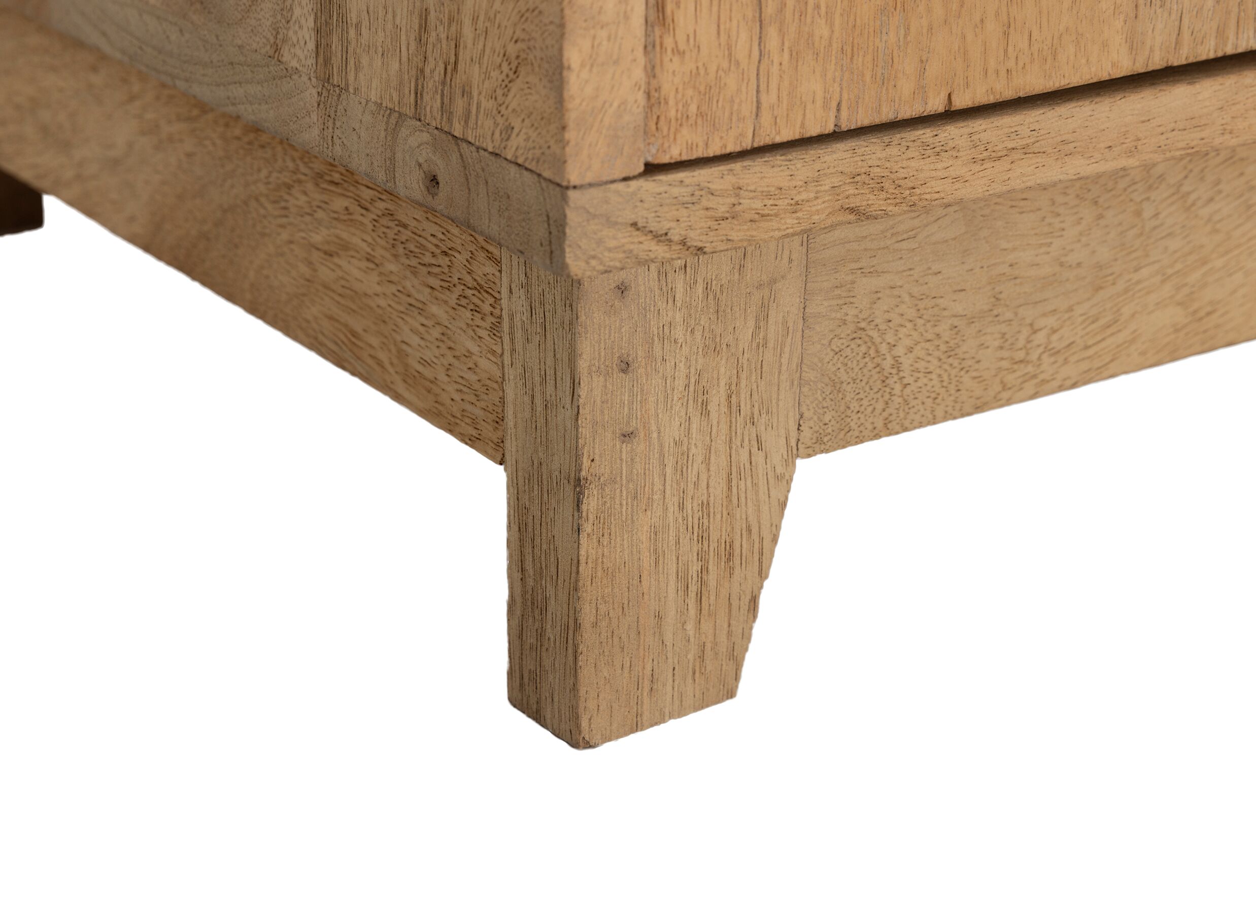 Detailfoto - Tv-meubel Morgane 90cm - mango massief - naturel