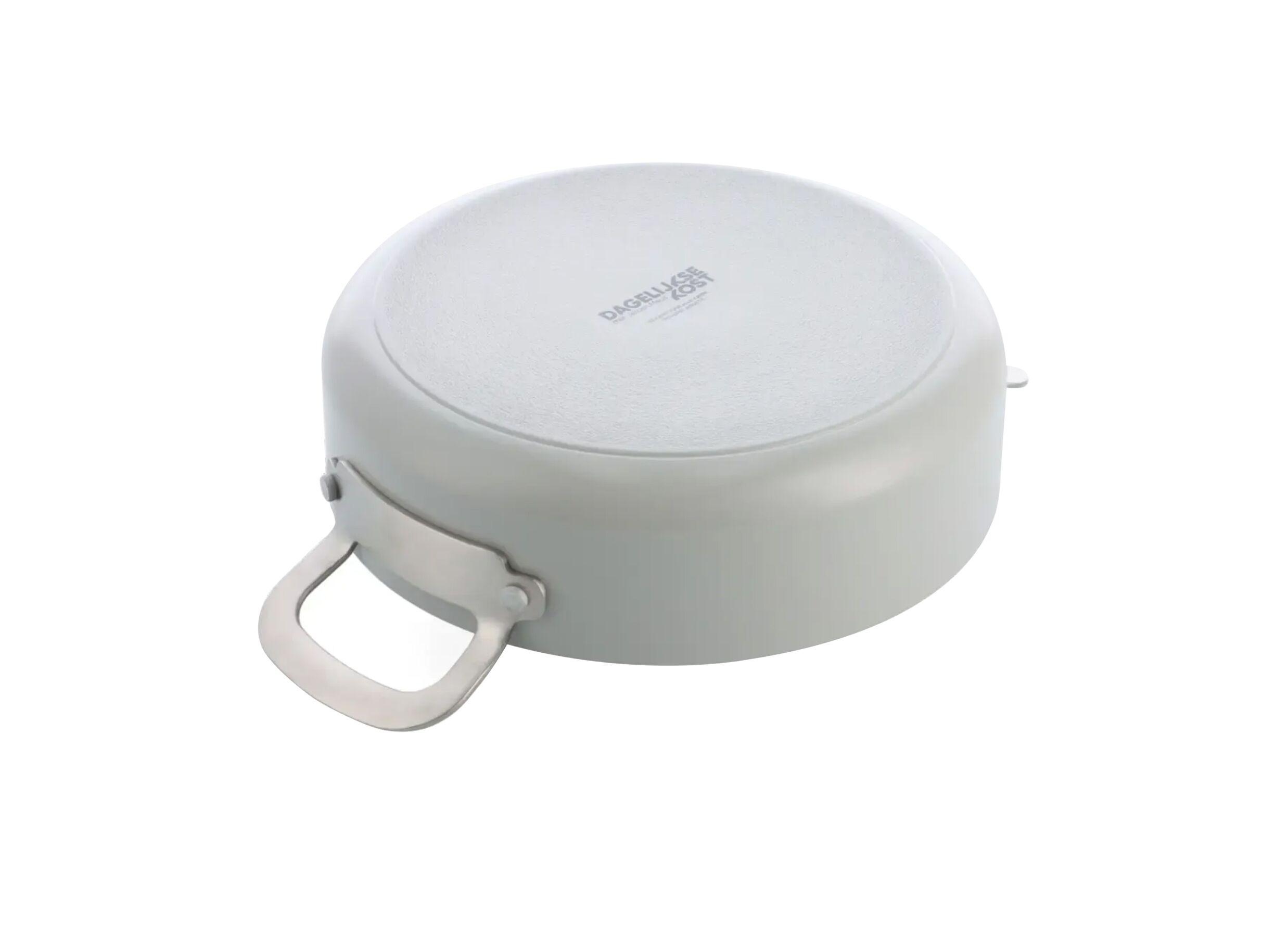 Aperçu - Sauteuse Dagelijkse Kost Ø24cm - aluminium - beige & gris