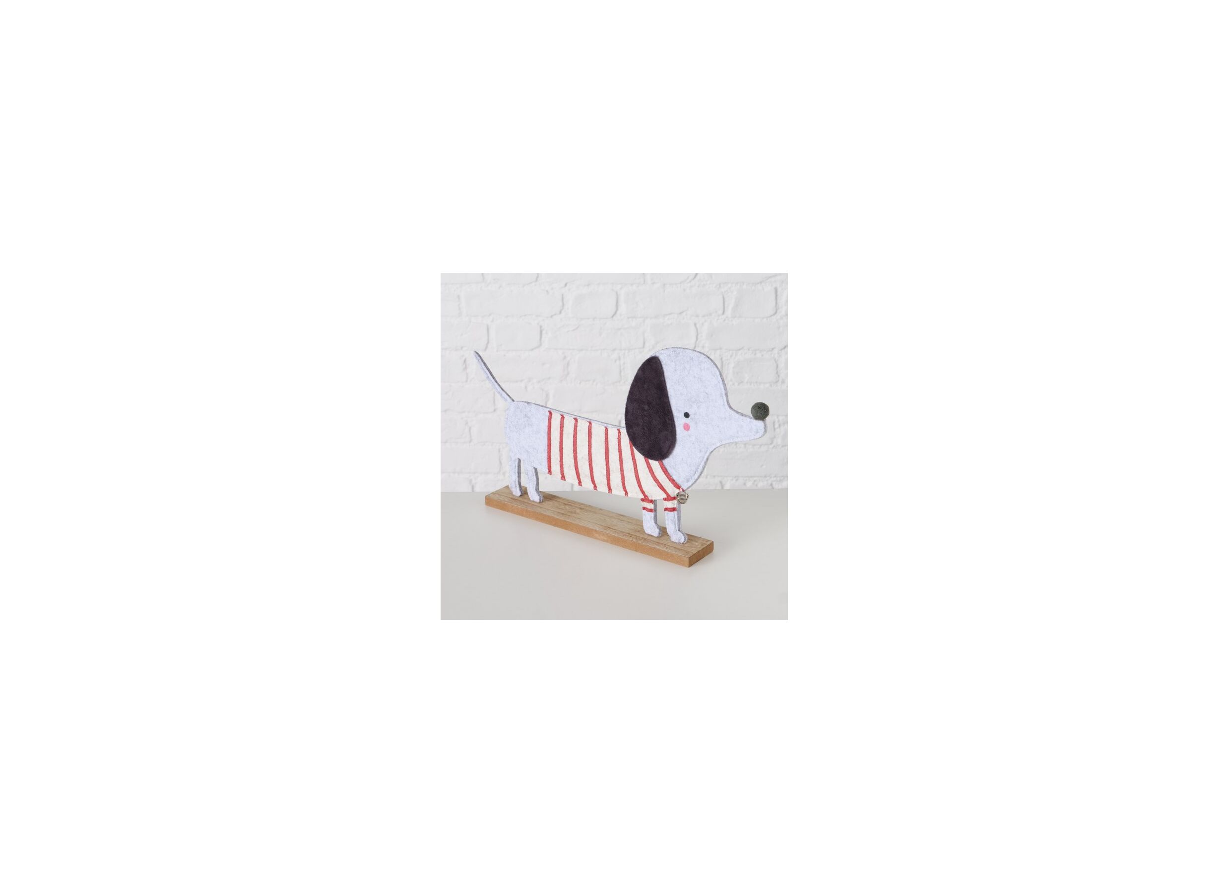 Aperçu - Déco Chien Barney H39cm