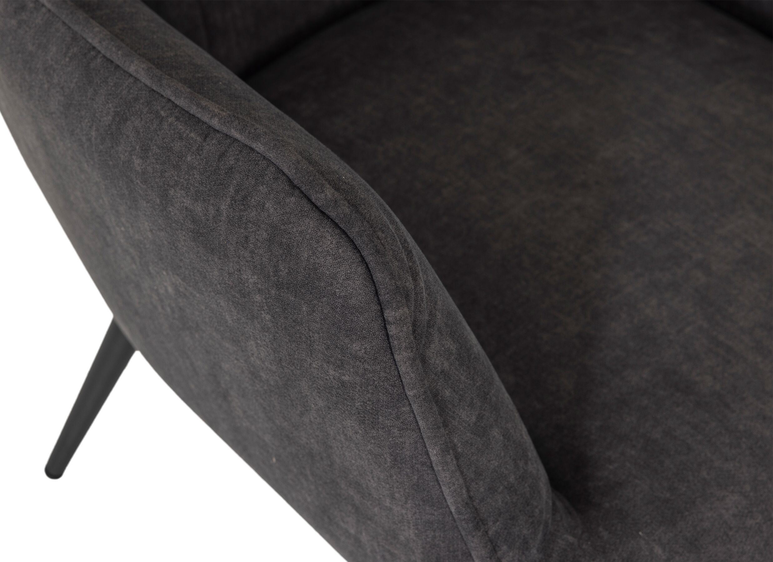 Detail - Fauteuil Ranch 68x80x98cm - polyester - gris