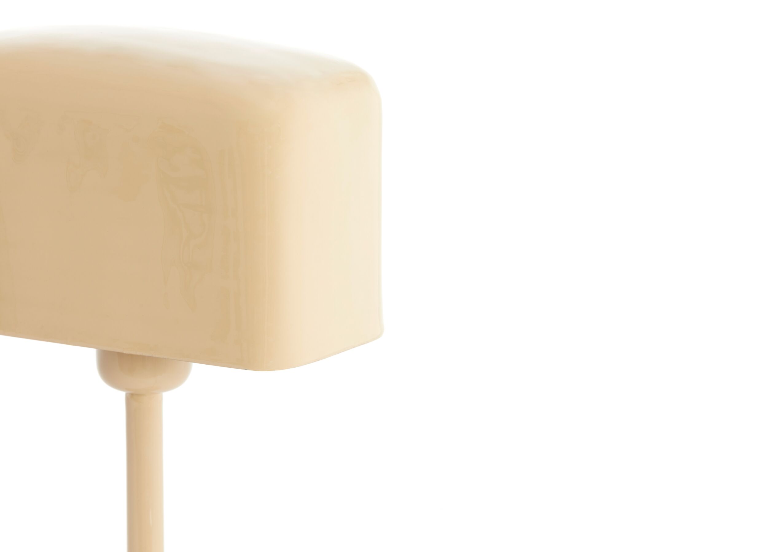 Detailfoto - Tafellamp Elenie H36cm - metaal - zand
