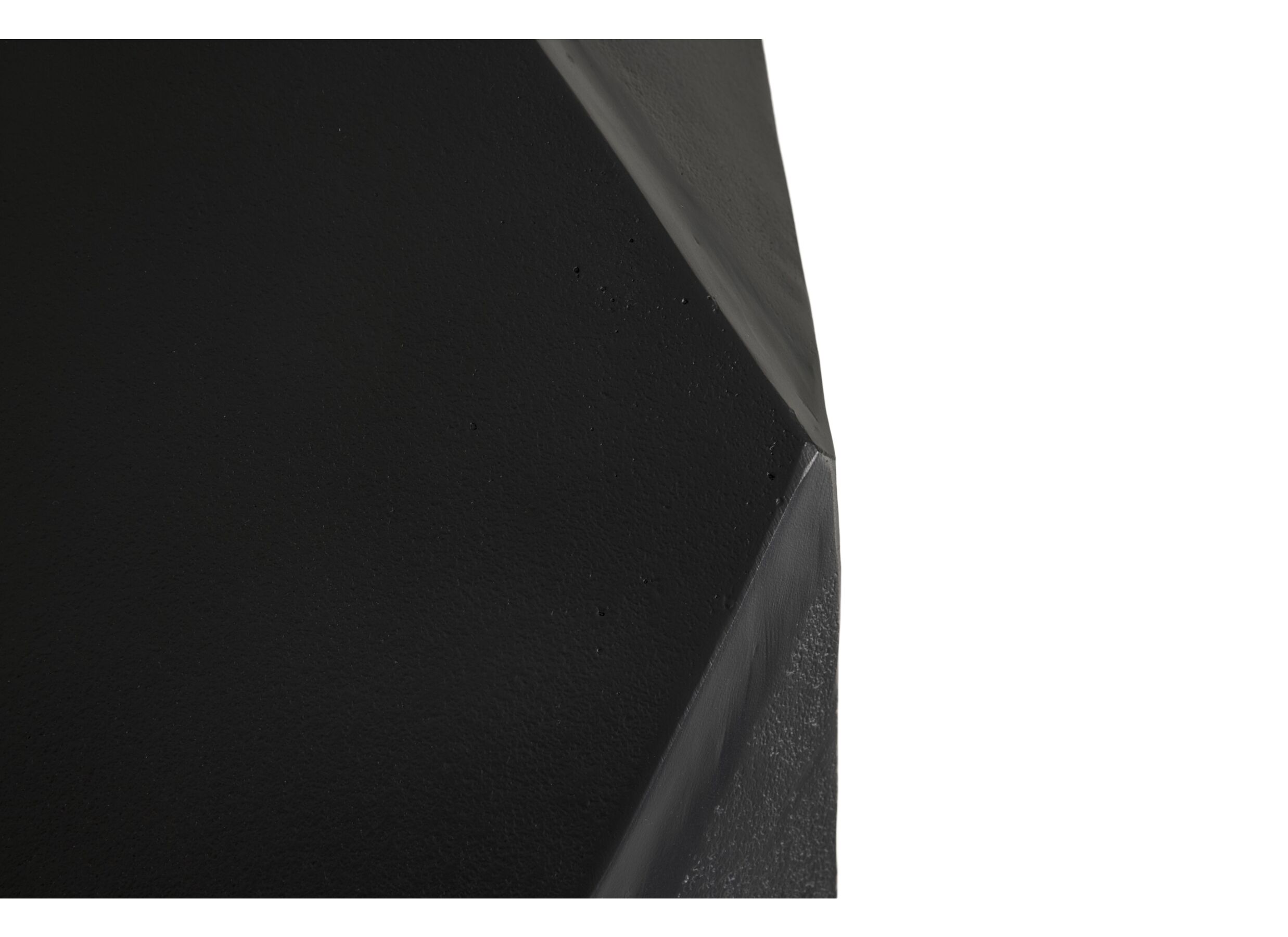 Detailfoto - Salontafel Collar 107x107x34cm - aluminium - zwart