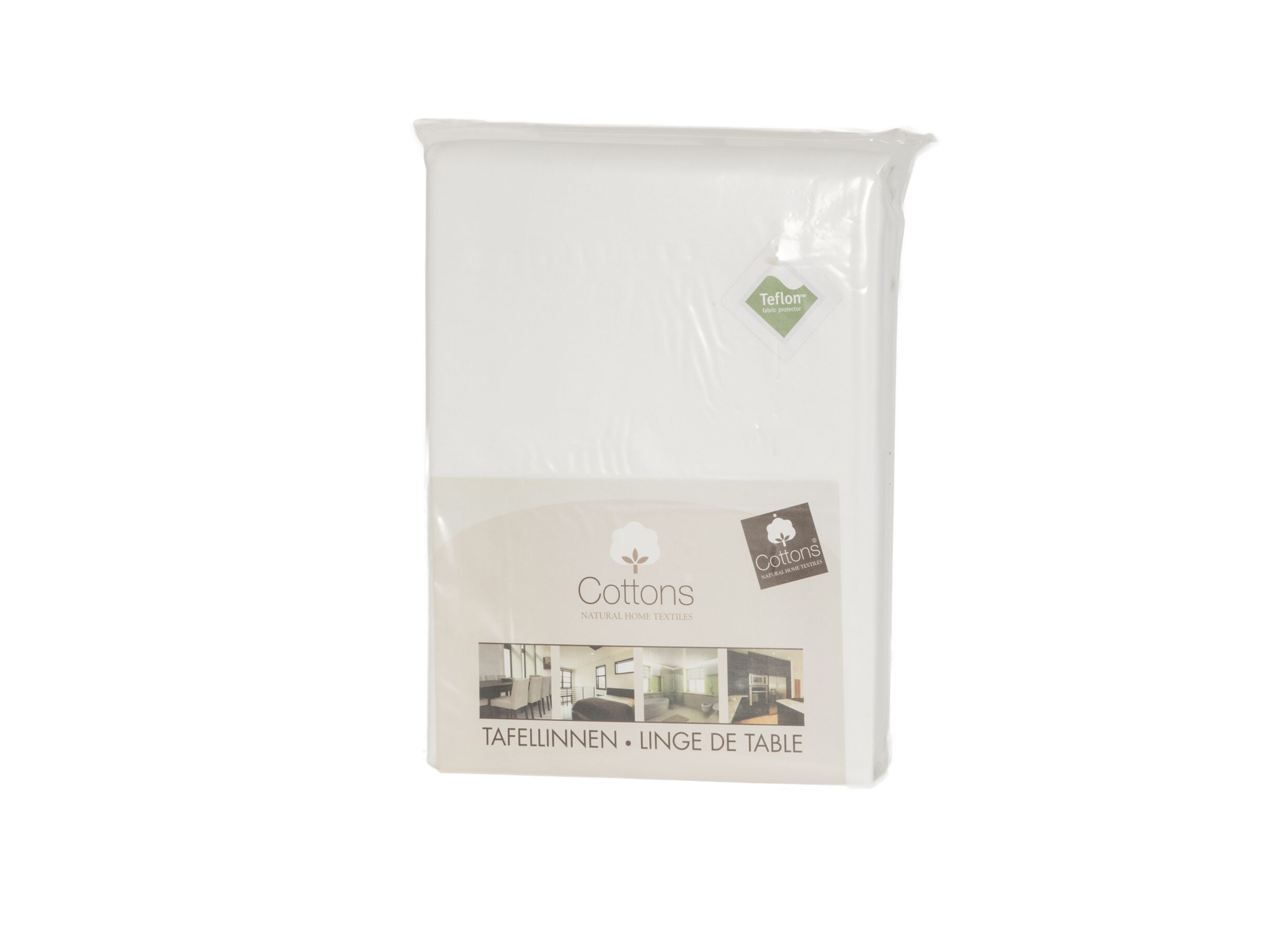 Aperçu - Nappe Teflon 250x250cm - tissu - blanc