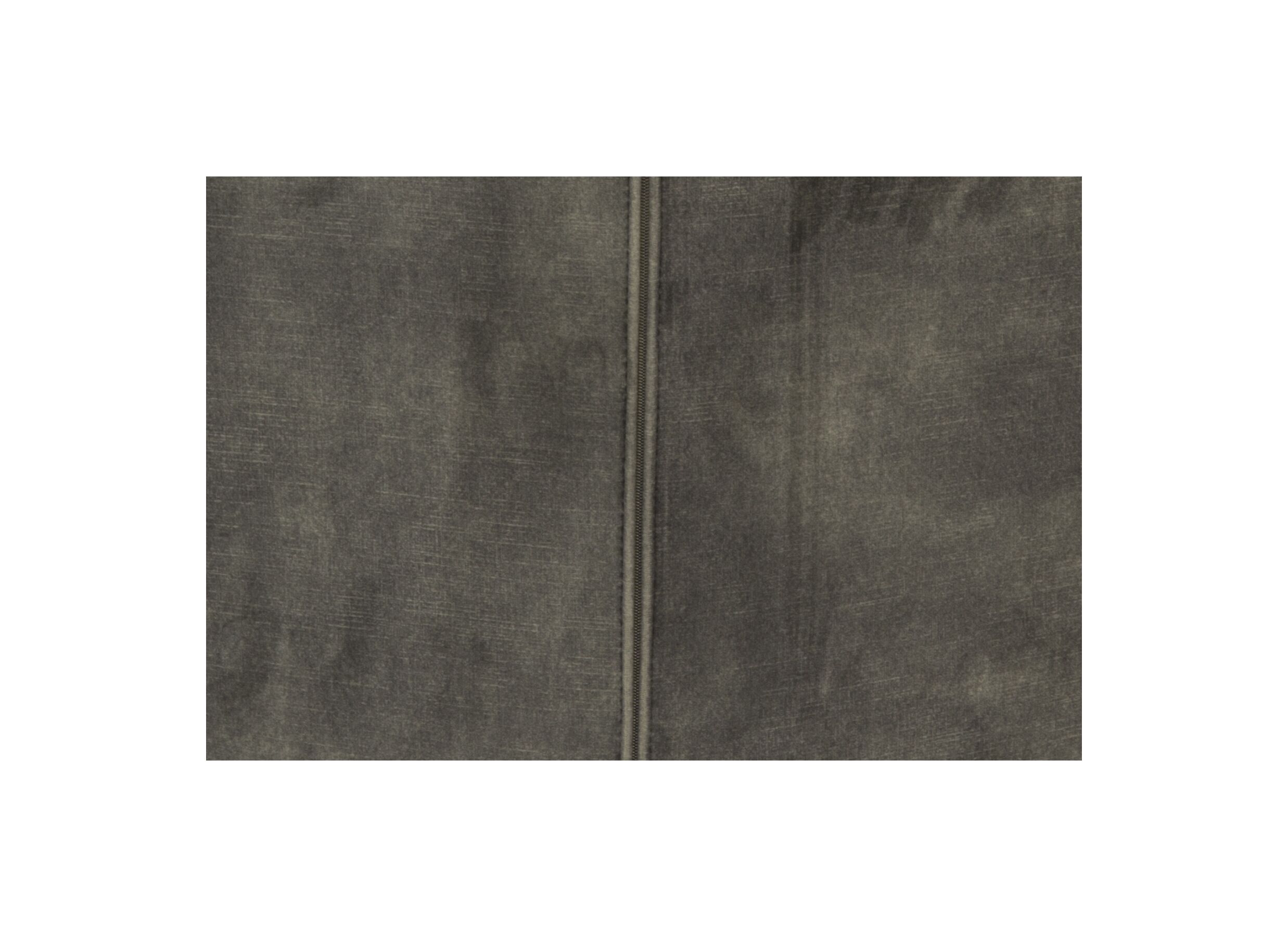 Chaise coque 58,5x53x87,5cm - tissu - gris