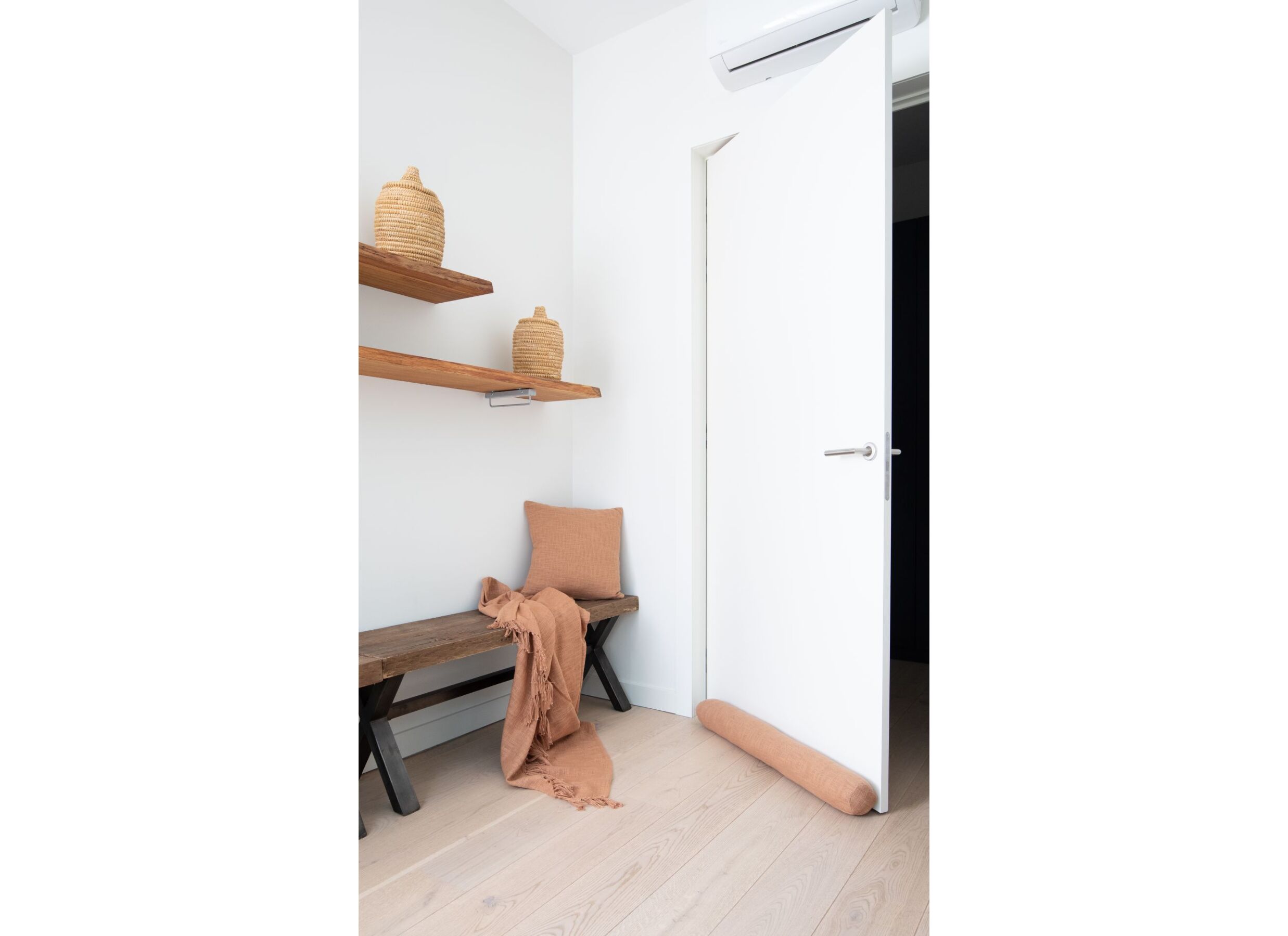 Foto ambiance - Boudin de porte Cotton Slub 90cm