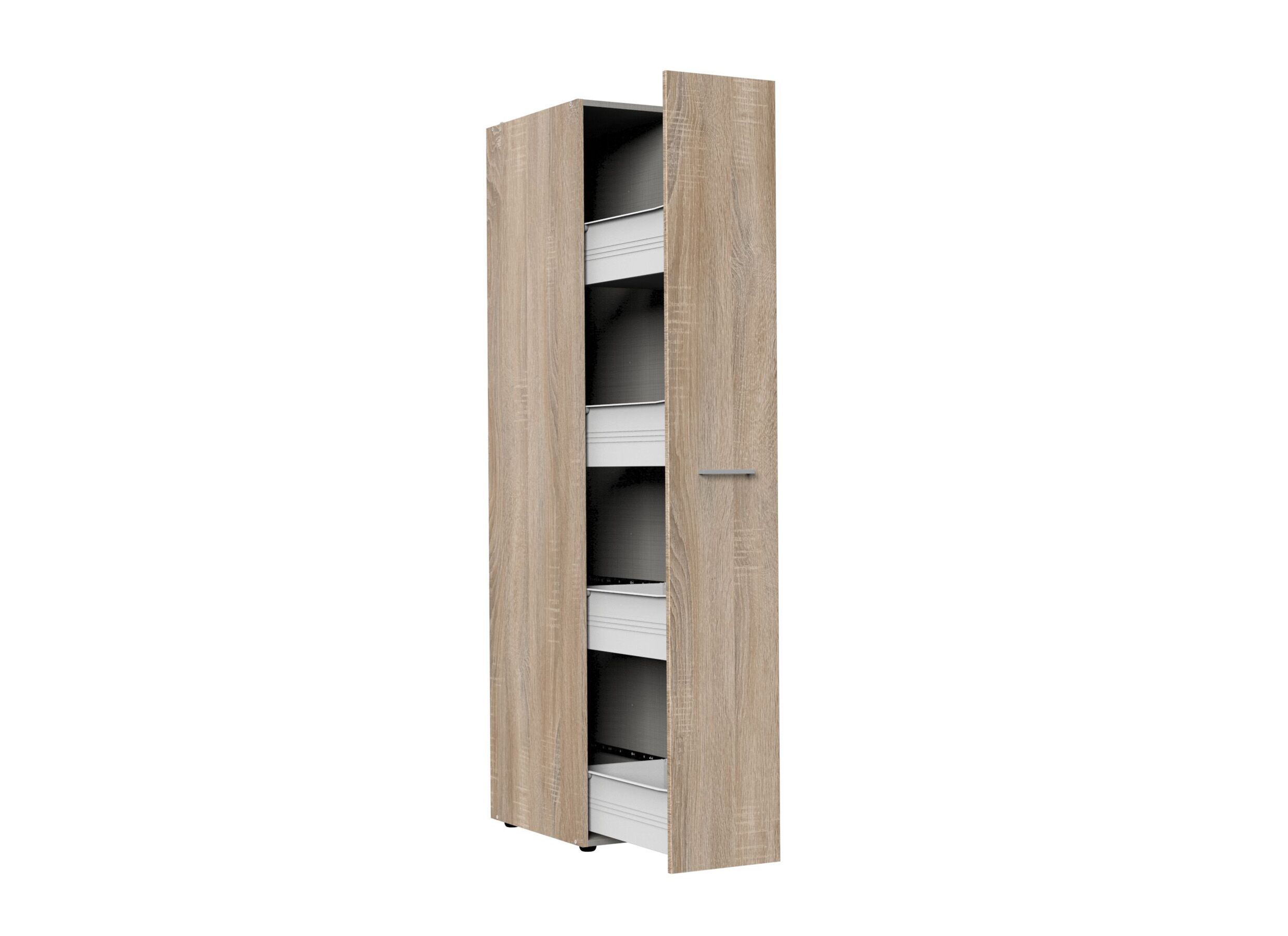 Apotheekkast Mrk 30x54x185cm - decor - eik - Apotheekkast Mrk 30x54x185cm - decor - eik
