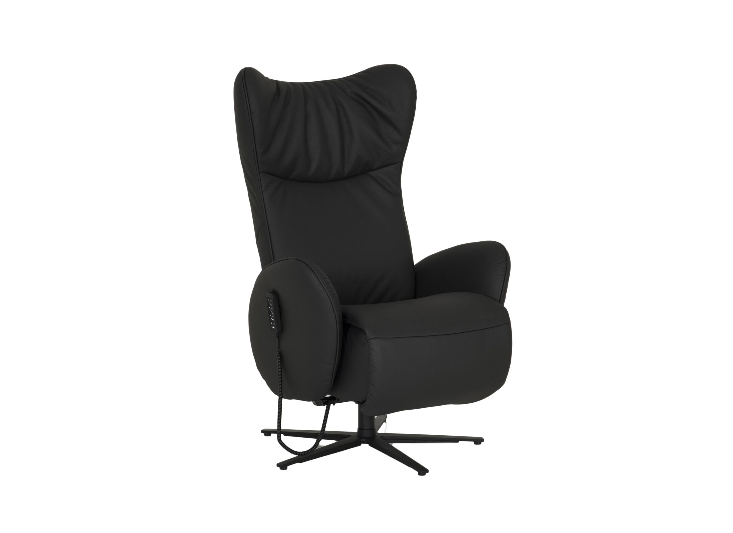 Hoofdfoto - Relaxzetel 7589.22V+Z60 elektrisch - leder - zwart