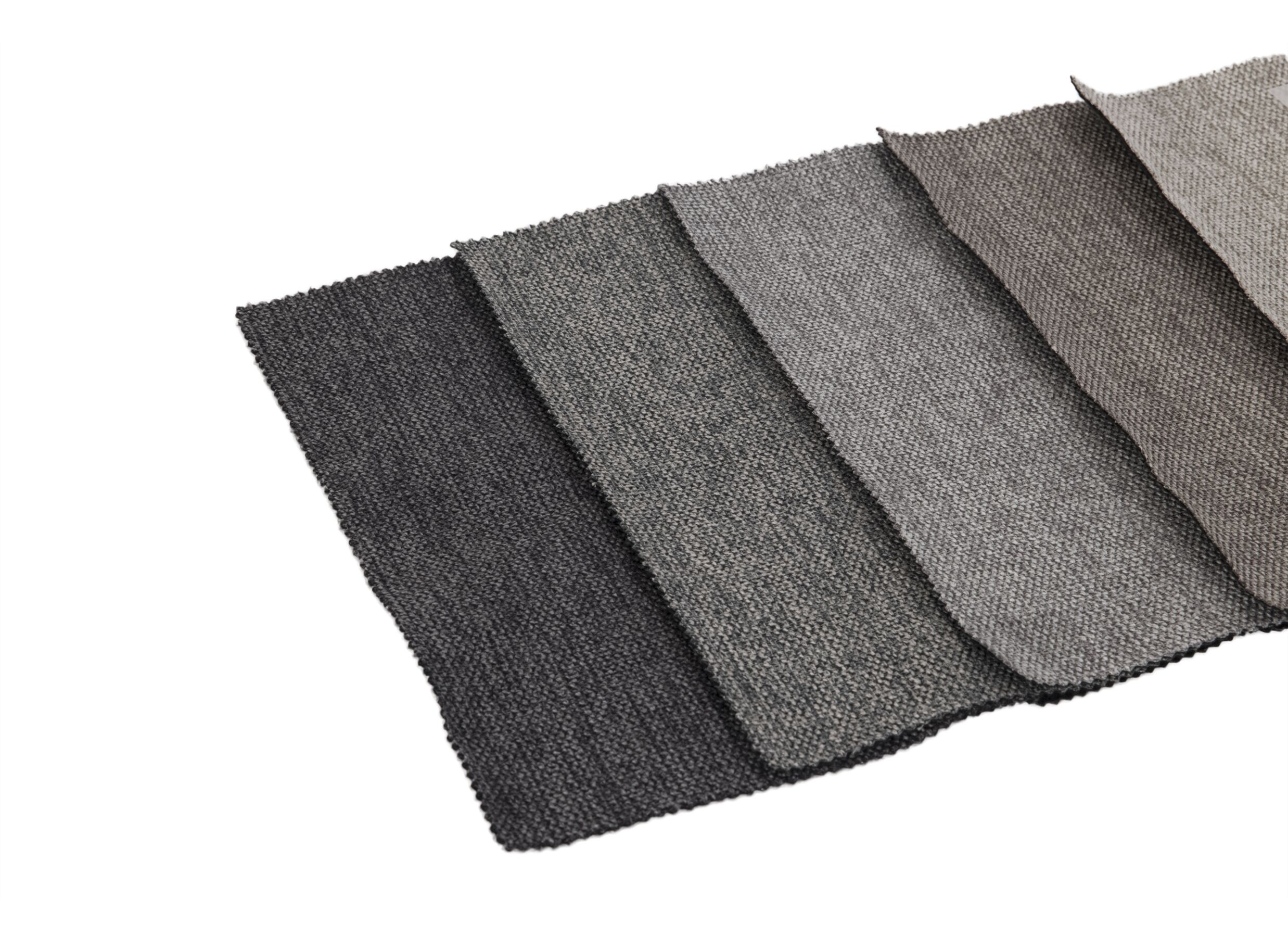 Kleurstaal - Zetelbed Alea 2-persoons - stof - antraciet met hoofdsteun