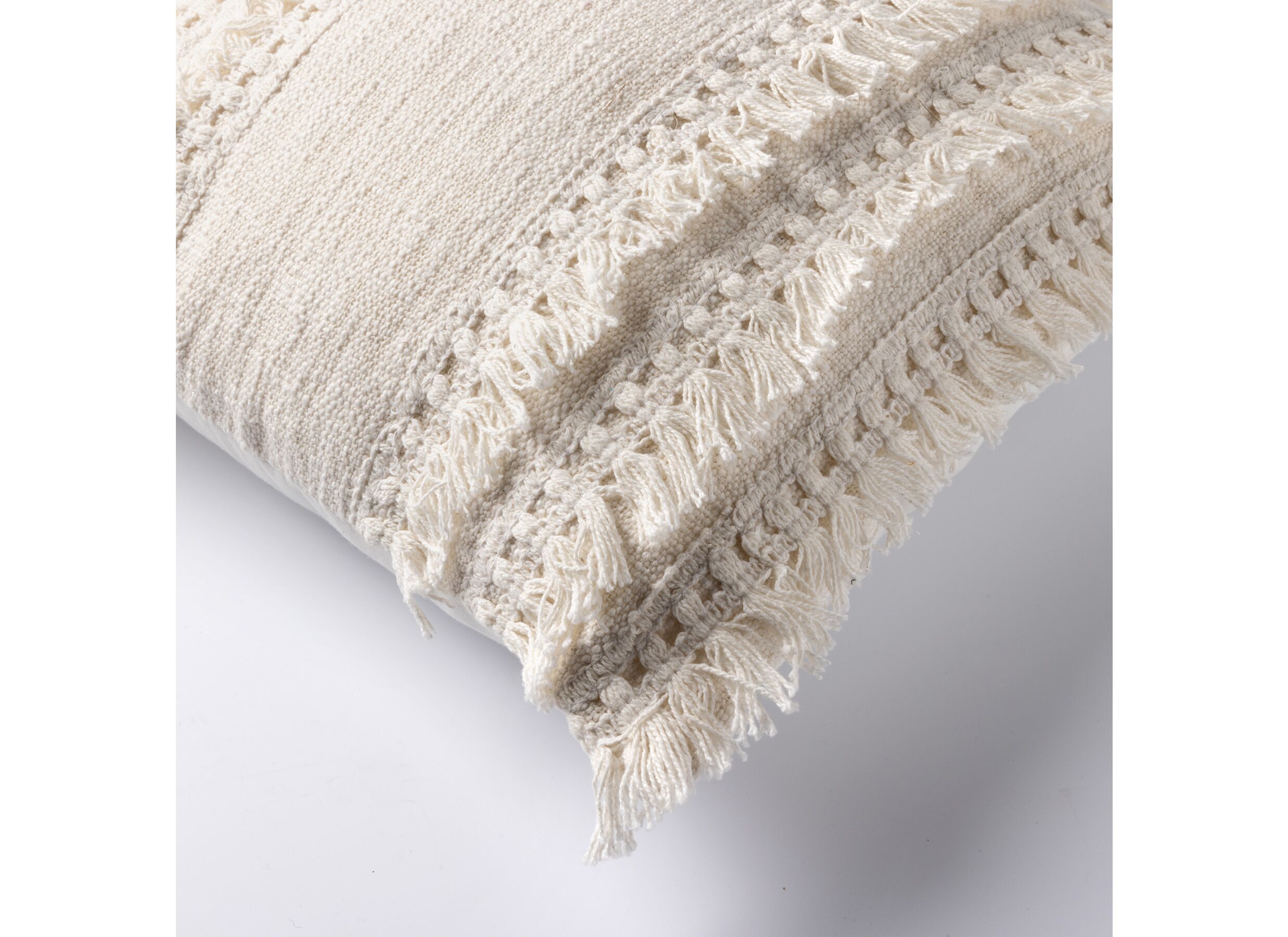 Detail - Coussin Fara 45x45cm snow white