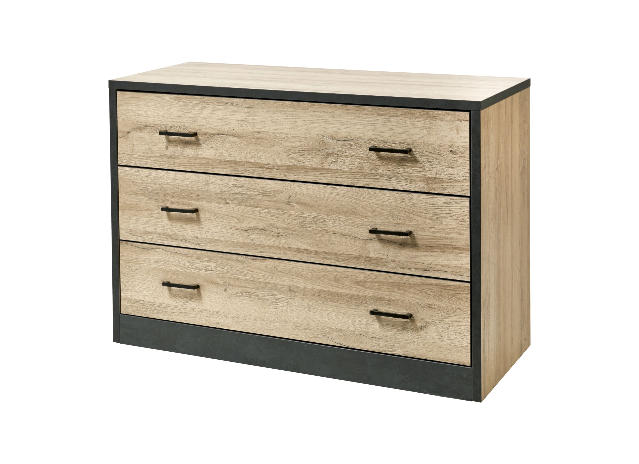 Commode 110x77x48cm - decor - Franse eik - Commode 110x77x48cm - décor - chêne français