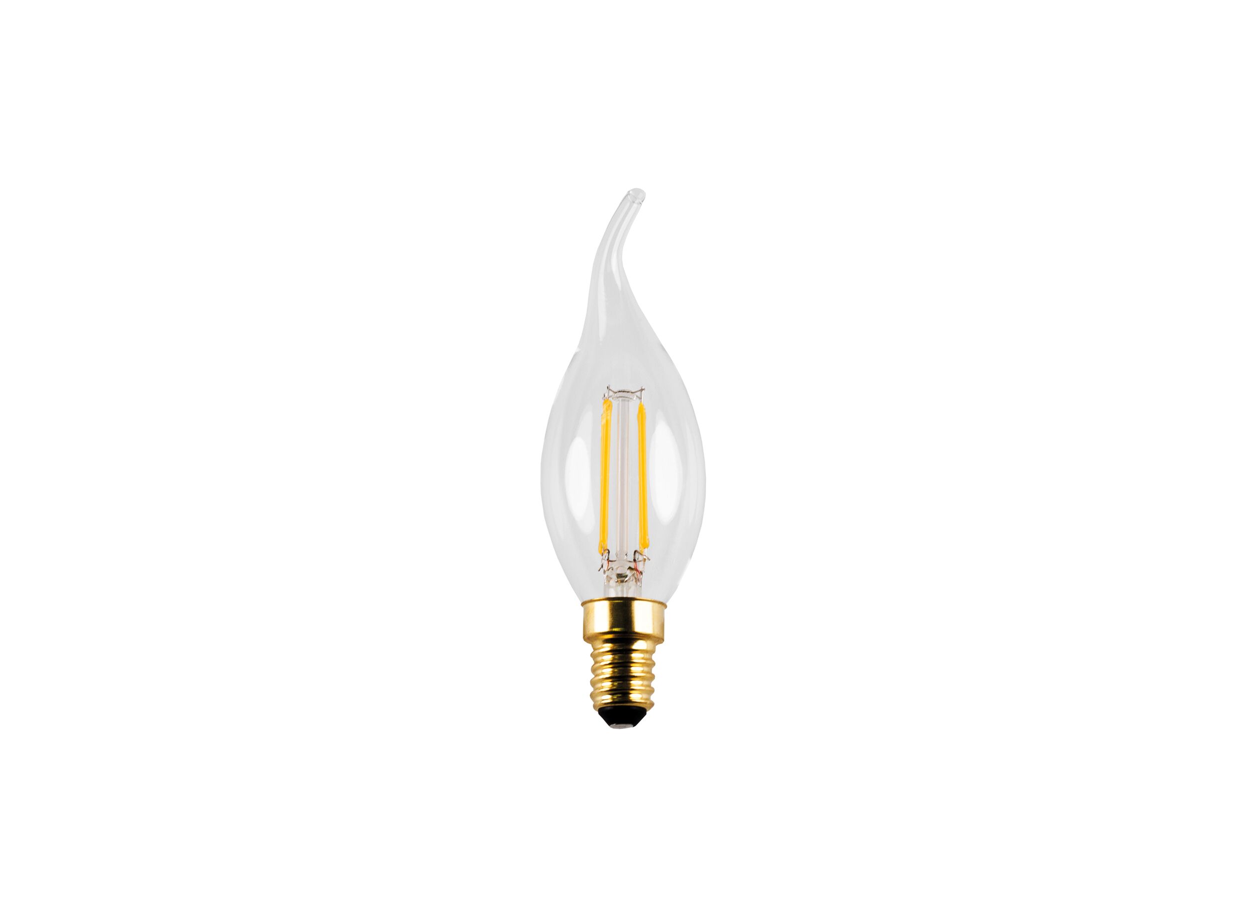 Ledlamp vlam 4W E14