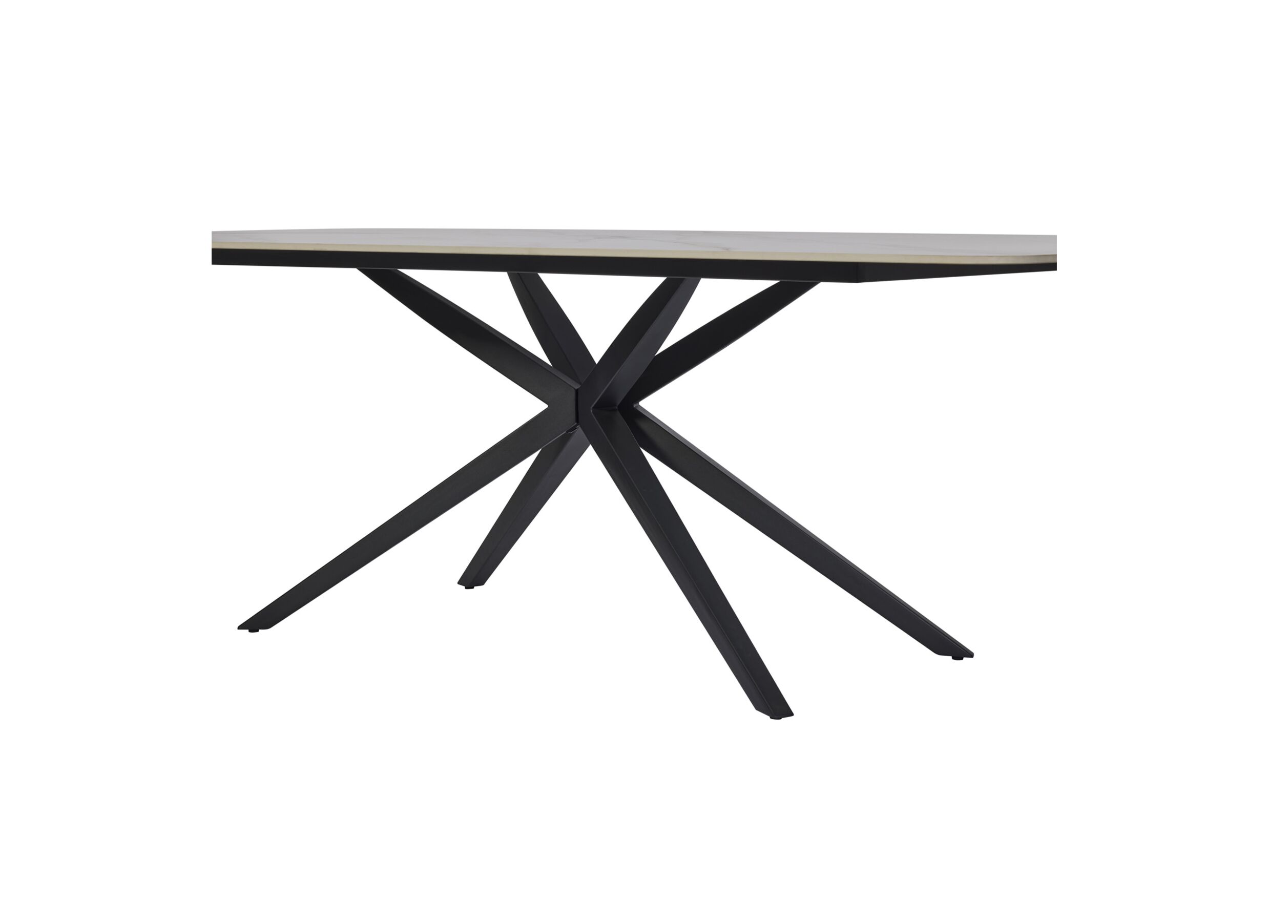 Detailfoto - Tafel 120x240cm - kerammiek - wit