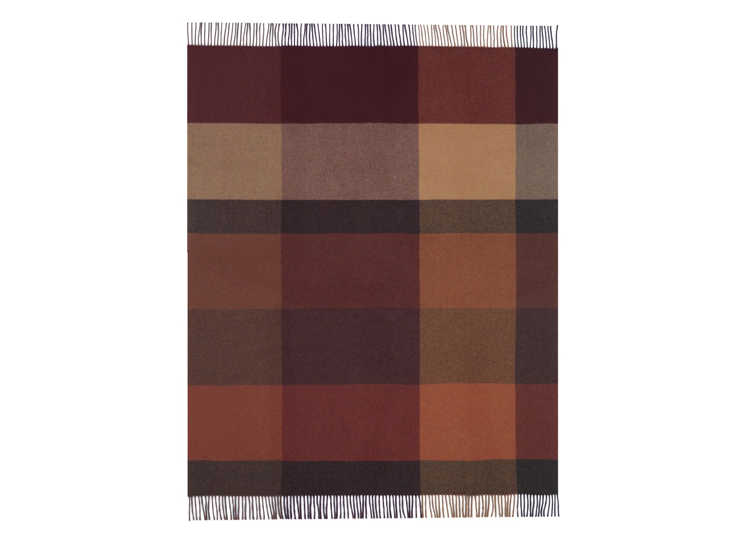 Aperçu - Plaid Pleasant Ruby 130x170cm - cachemire et laine - rouge