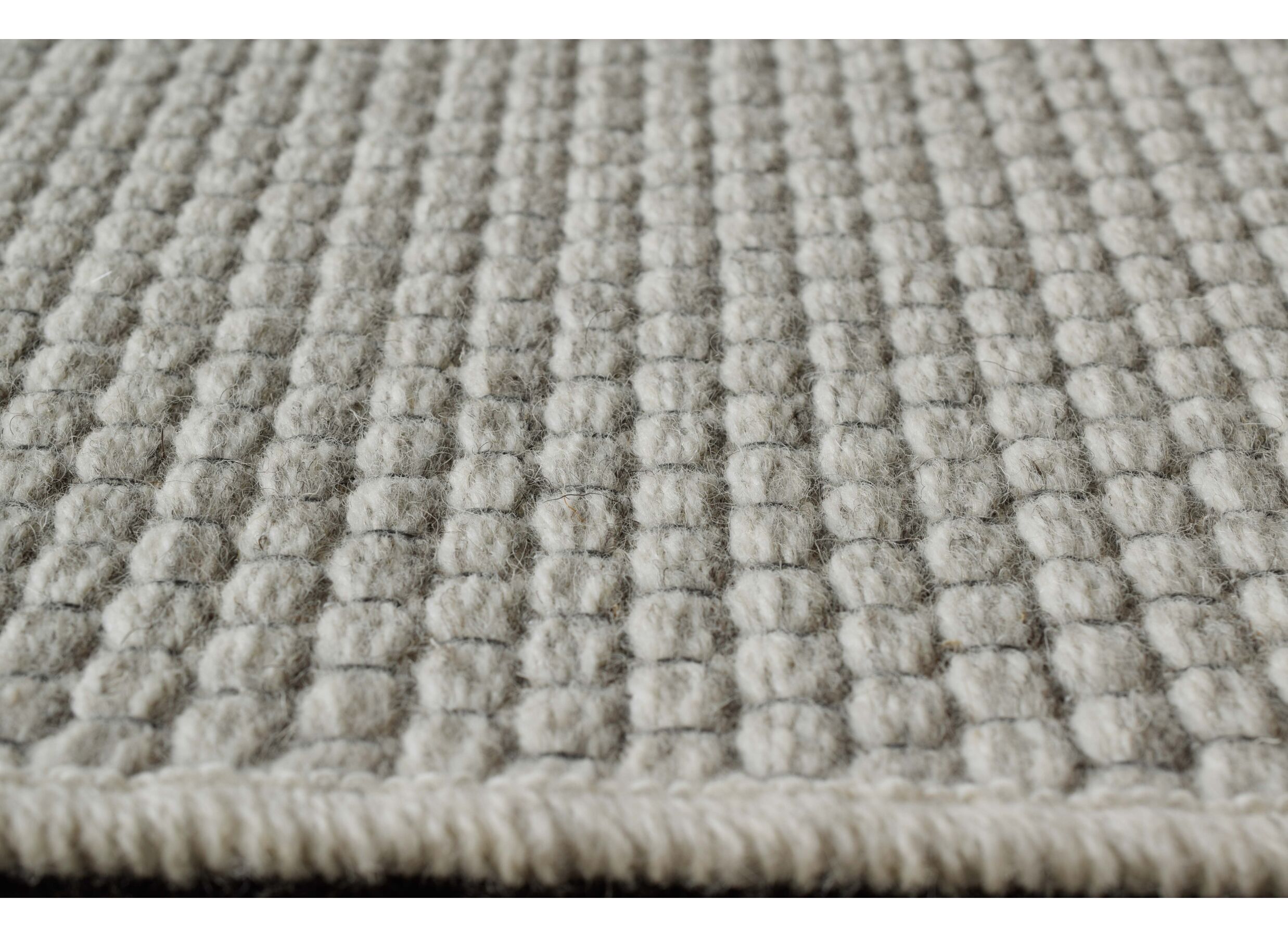 Detail - Tapis Himalaya 290x200cm laine blanc