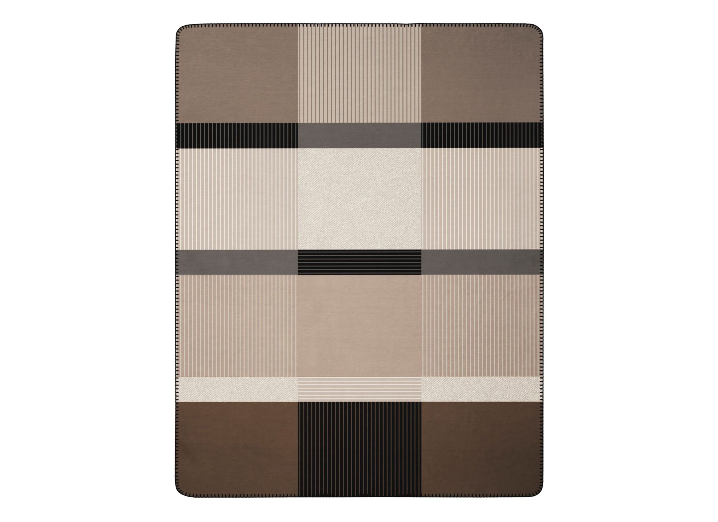 Plaid Origin Check 150x200cm - katoen & polyacryl - multicolor - Plaid Origin Check 150x200cm - katoen & polyacryl - multicolor