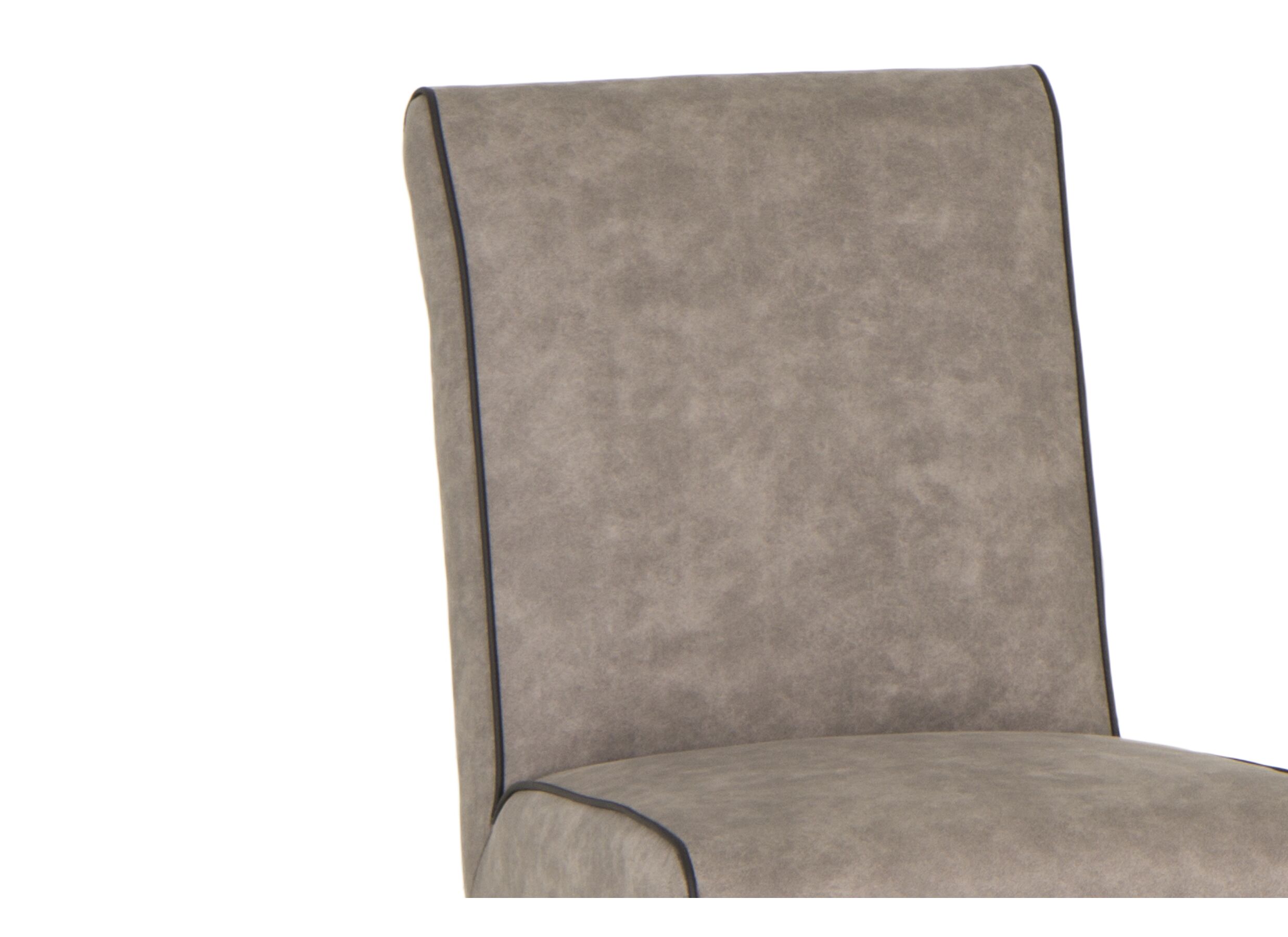 Detailfoto - Stoel Cowboy 51x60x95cm - microvezel - silver preston