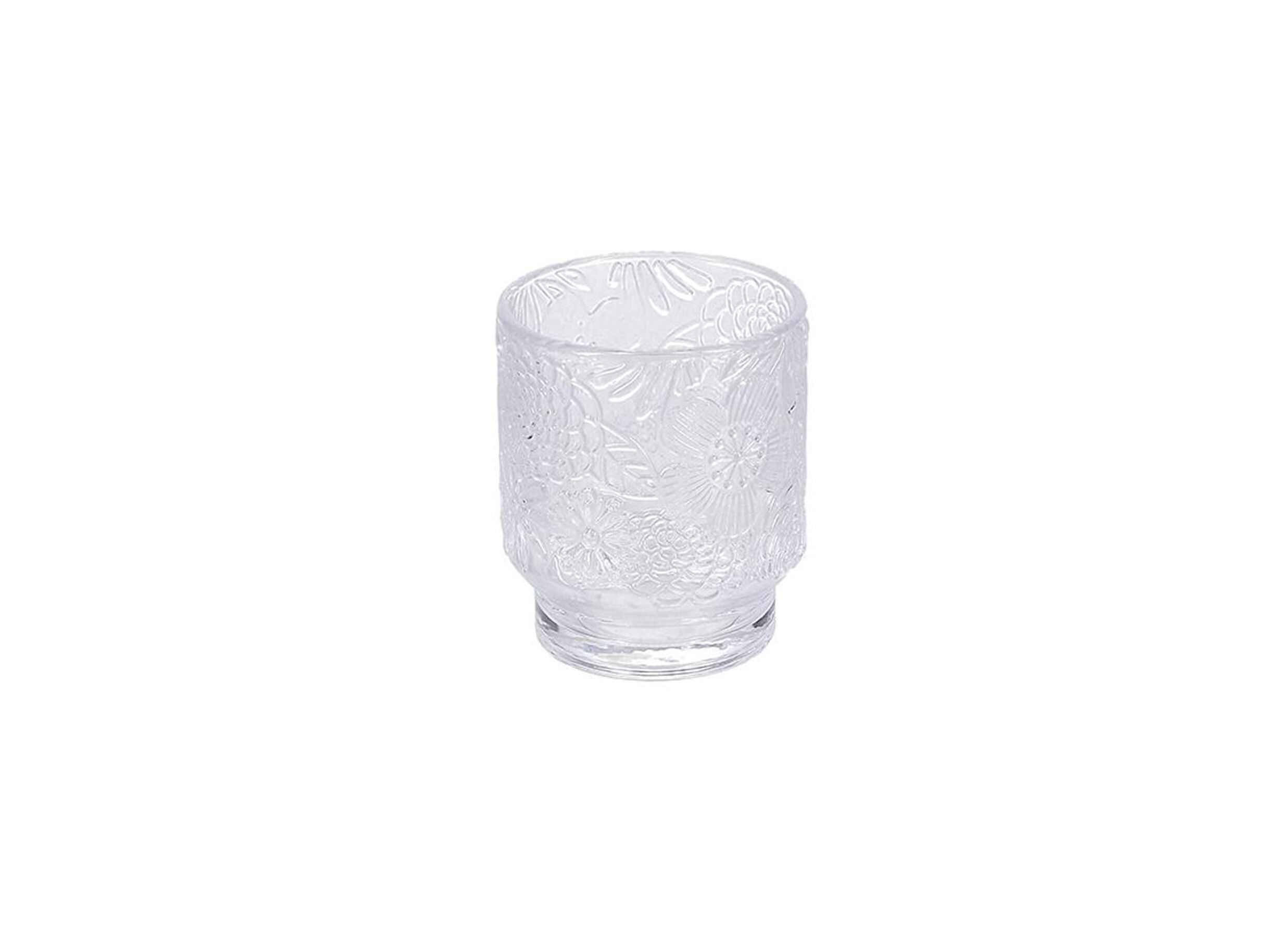 Glas Flora 30cl - glas - transparant set van 4 - Verre Flora 30cl - verre - transparent lot de 4