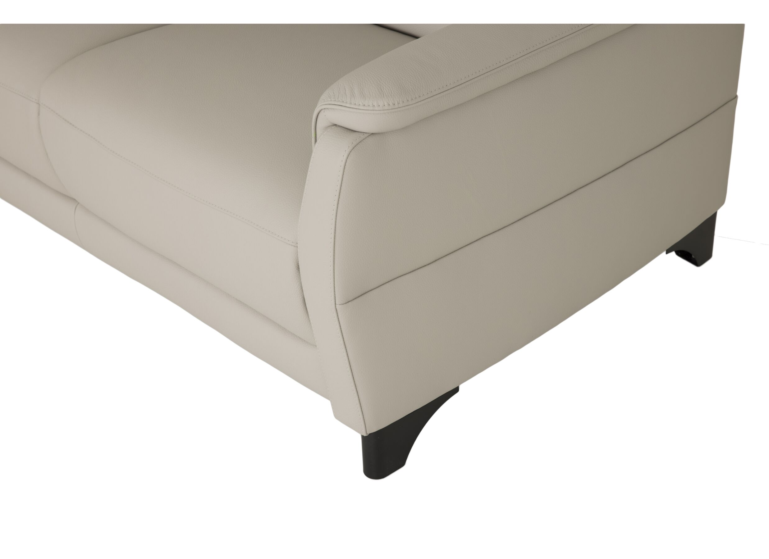 Detailfoto - Zetel Malorix 3+2+1-zit - leder - beige met relax