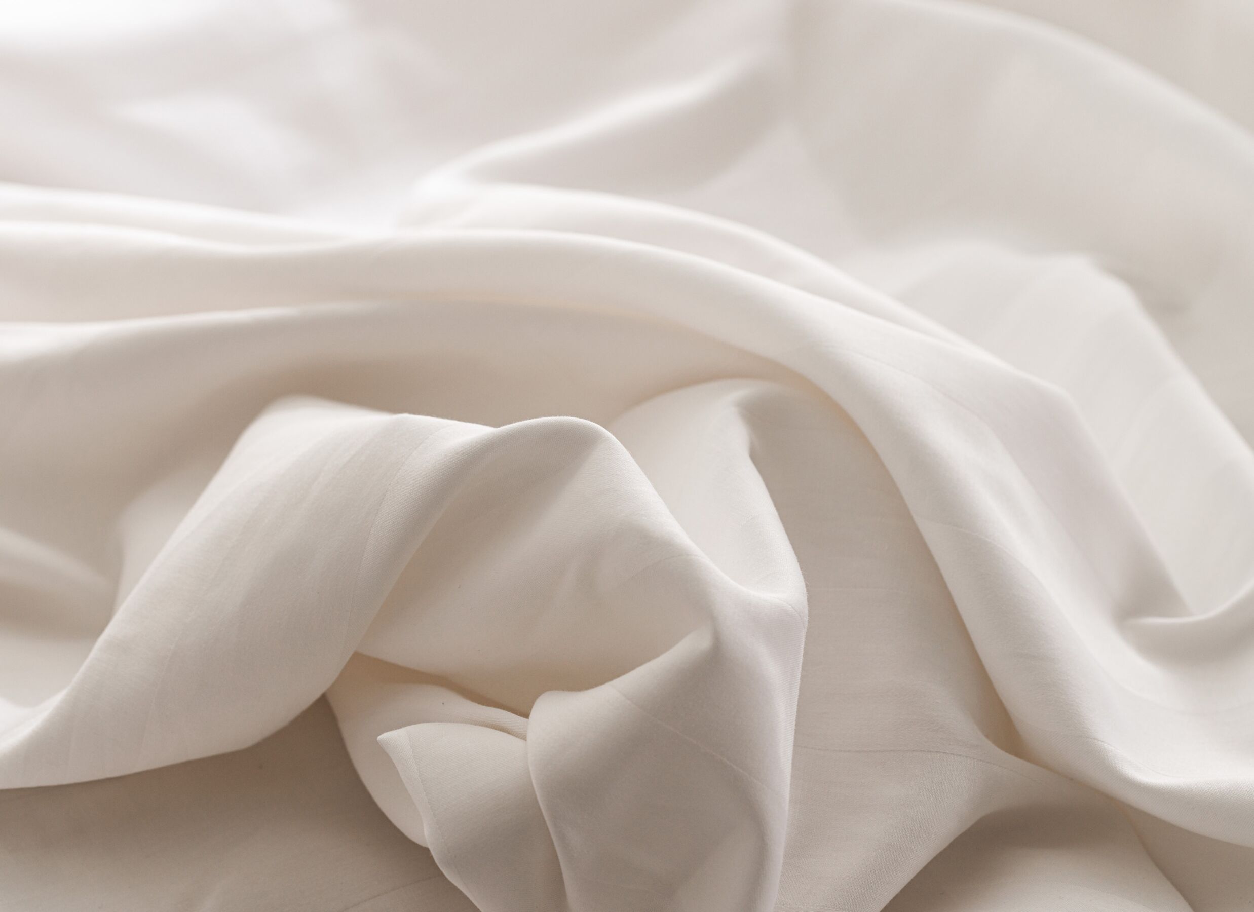 Sfeerfoto - Dekbedovertrek 240x220cm - katoen - satijn wit