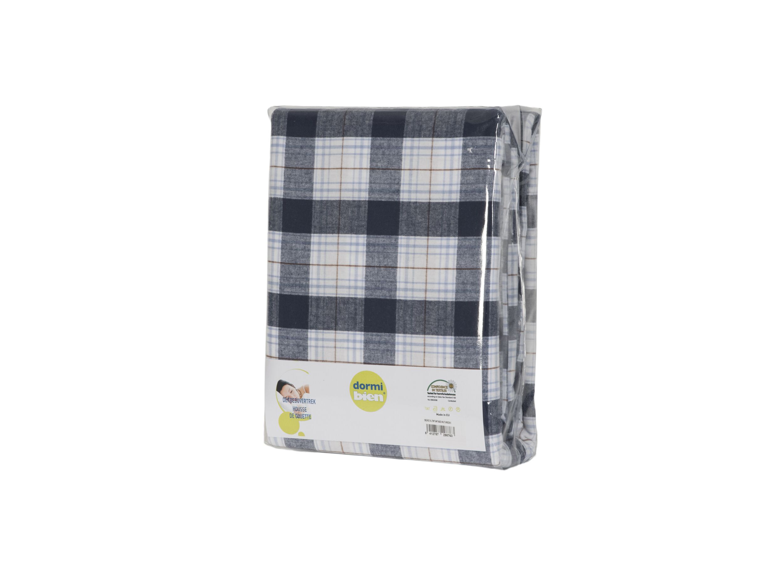 Hoofdfoto - Dekbedovertrek Fill Teint Baze 240x220cm - flanel - multicolor