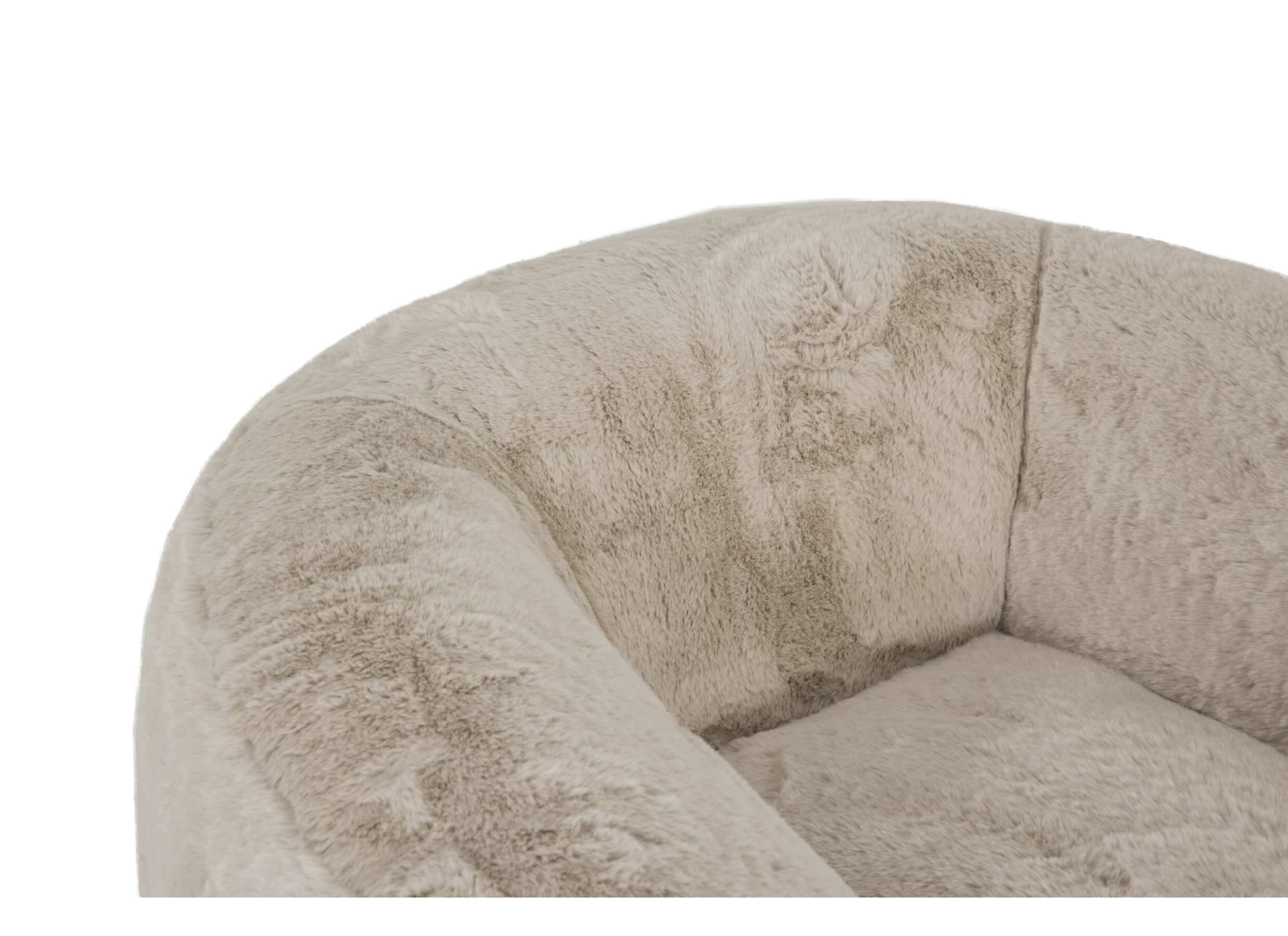 Detailfoto - Zetel Morbido stof - bear ivory