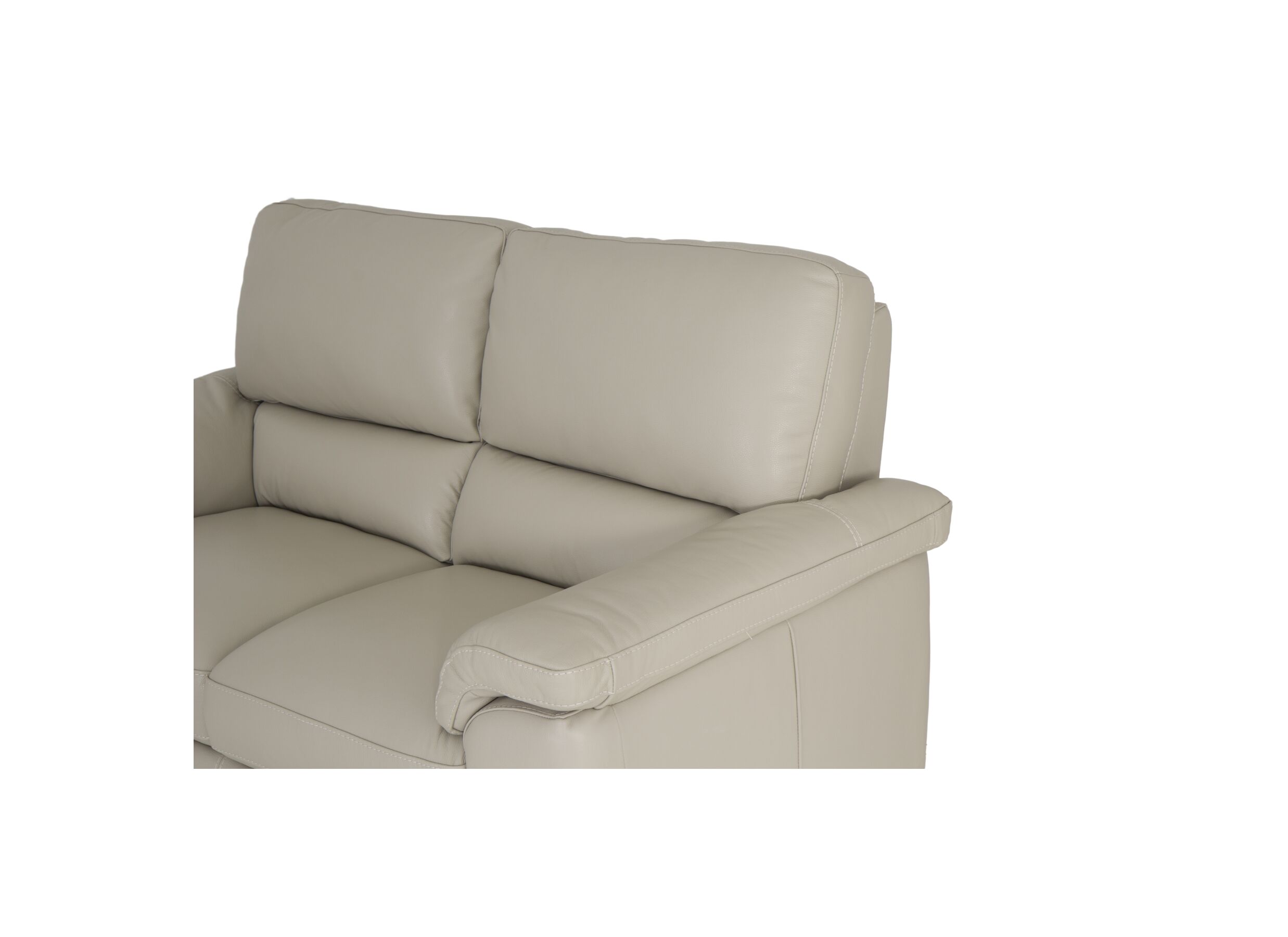 Detailfoto - Zetel Aventi 2,5-zit - leder - grijs