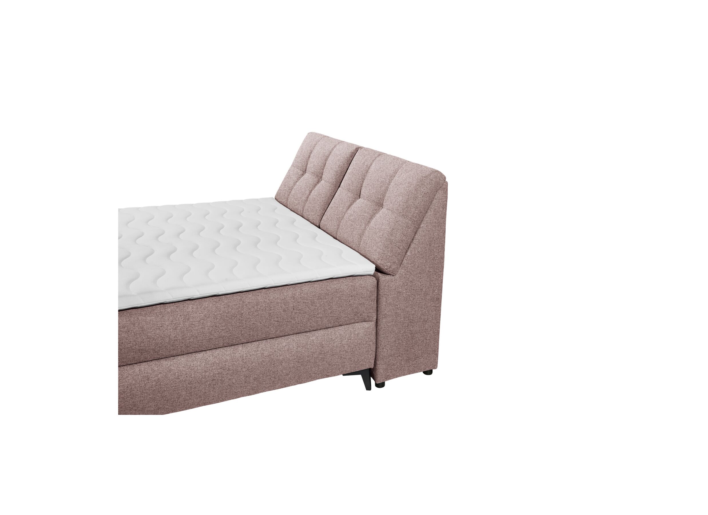 Detailfoto - Bedbox Atlantis 140x200cm met opbergruimte stof flamingo