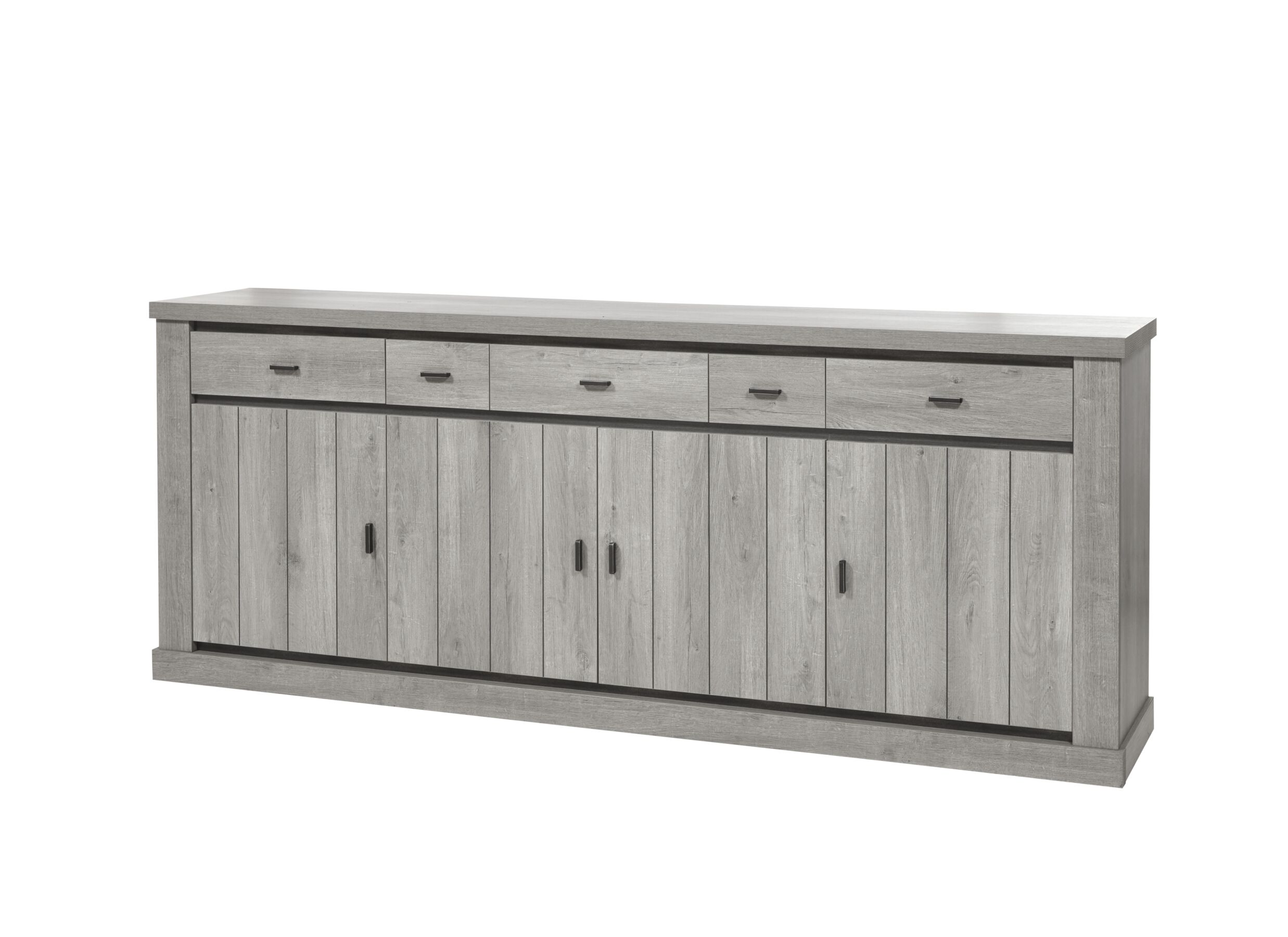 Dressoir 248cm - meubelplaat - dark forest