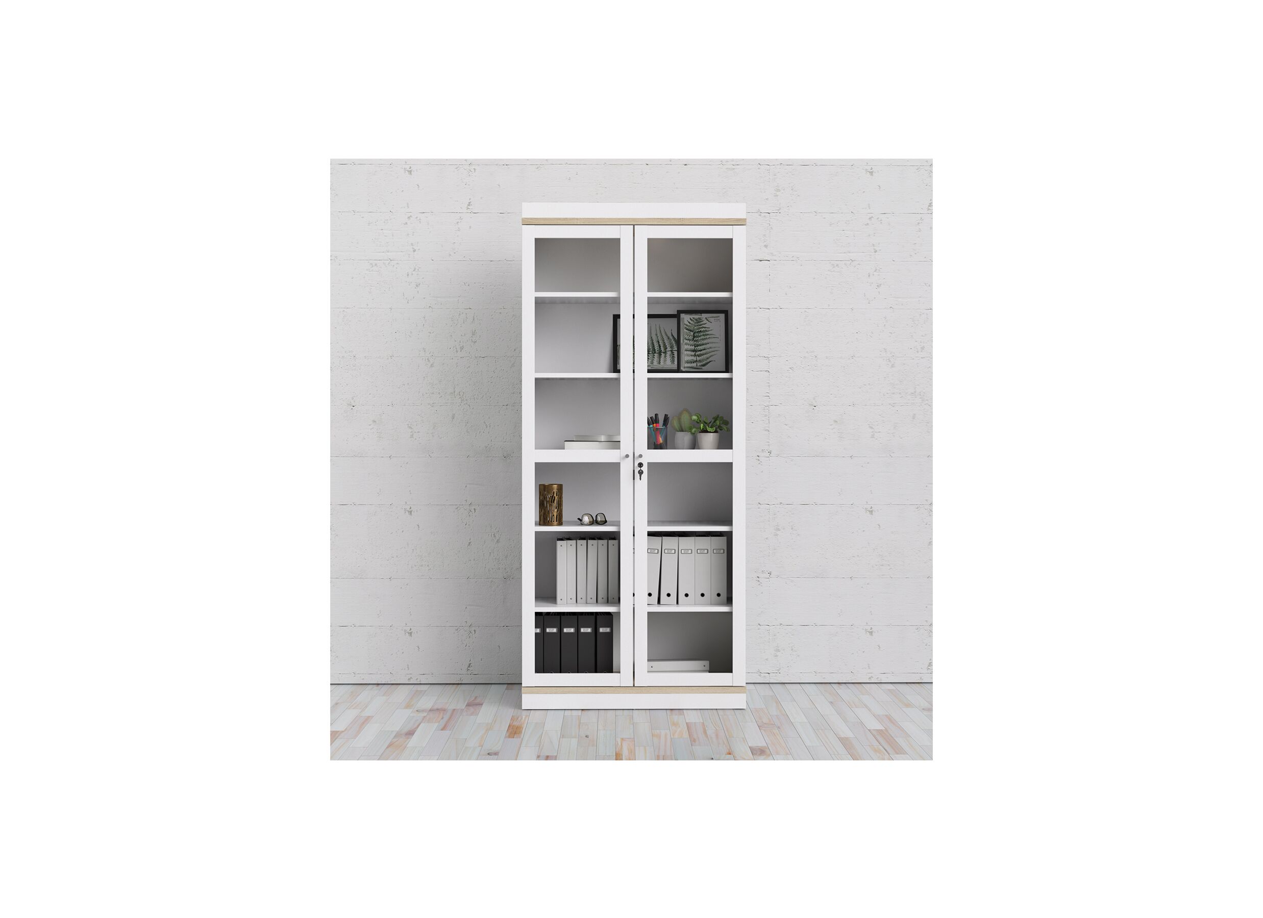 Sfeerfoto - Vitrinekast Roomers 89cm
