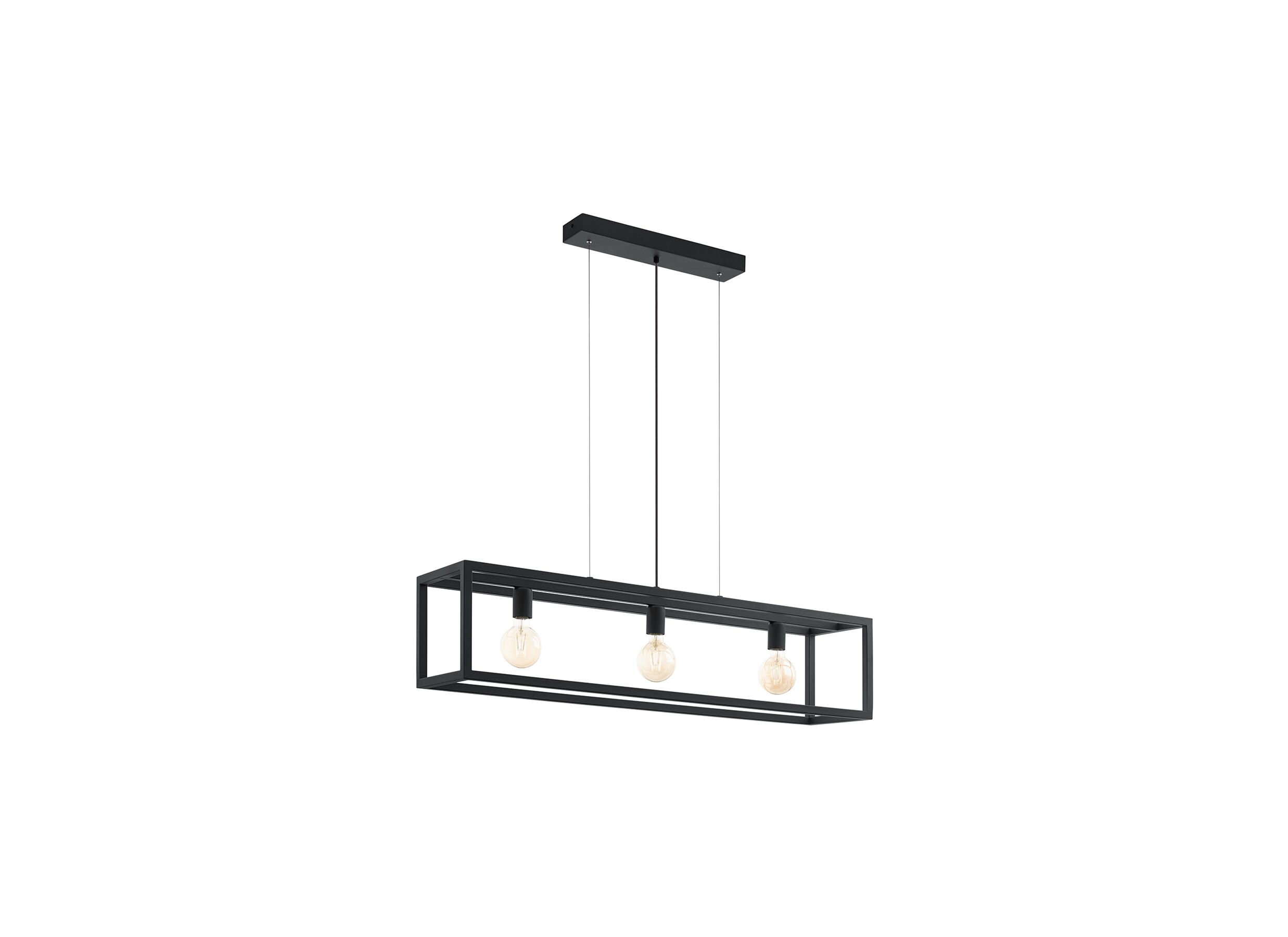Hanglamp Elswick 150x110cm 3x60W E27