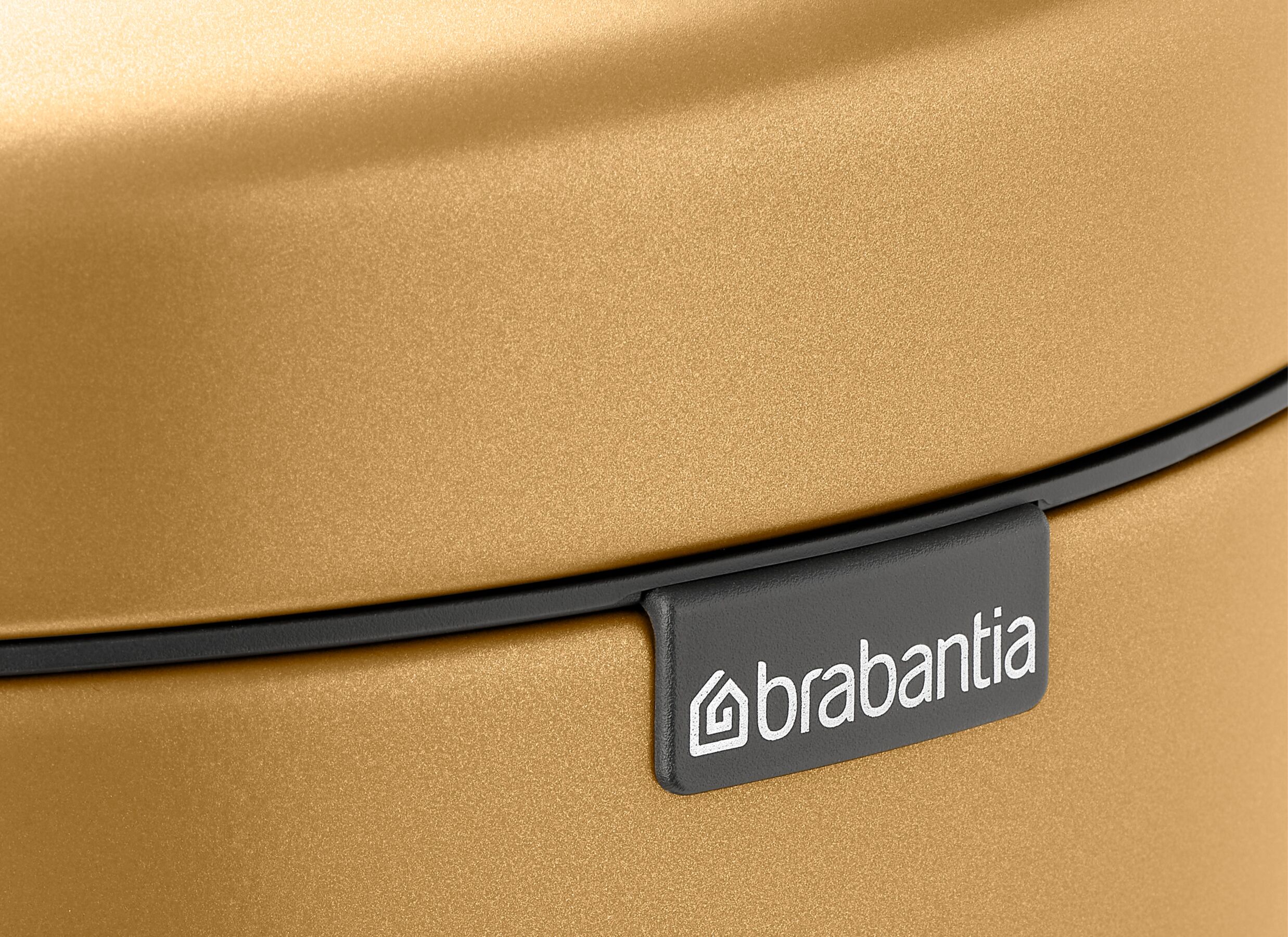 Detailfoto - Pedaalemmer NewIcon Brabantia 5L - warm gold