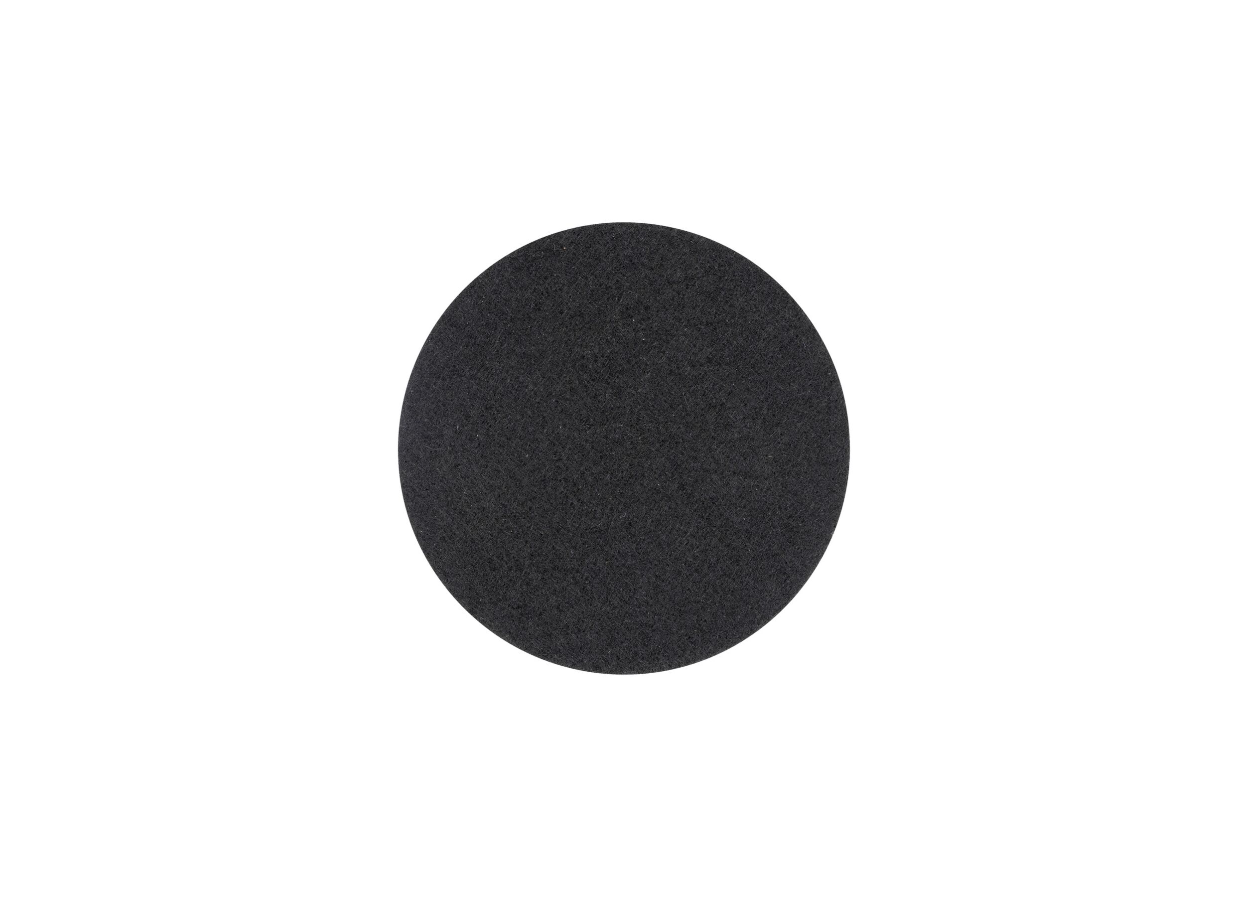 Aperçu - Sous-verre Folze Ø10cm - feutre - noir lot de 9