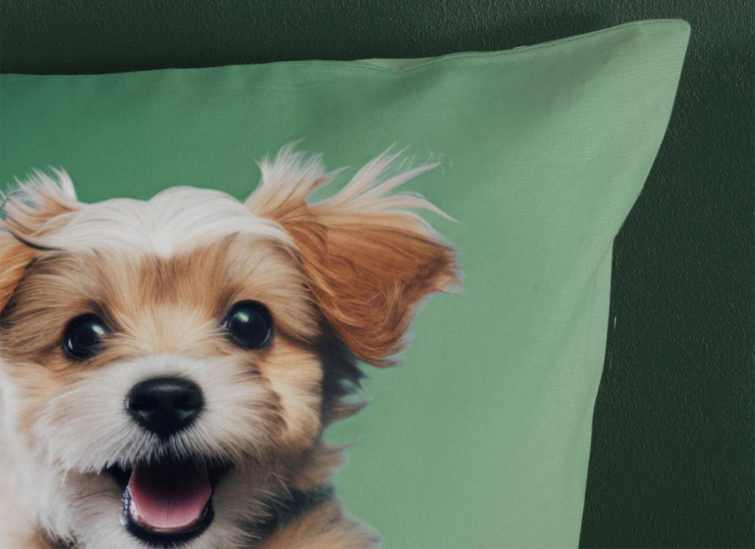 Detail - Housse de couette Mambo 140x220cm - coton - vert