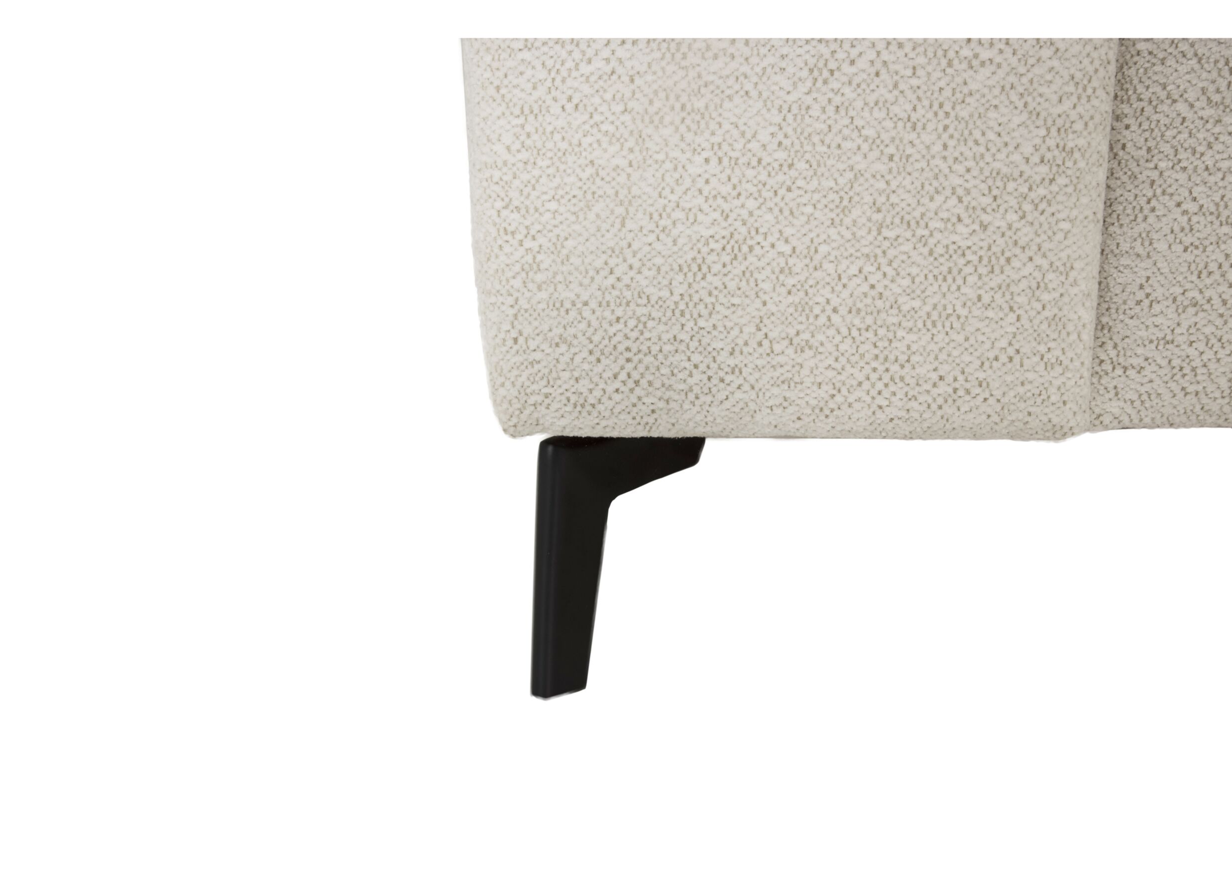 Hoeksalon Eddy 267x206cm - stof - ecru