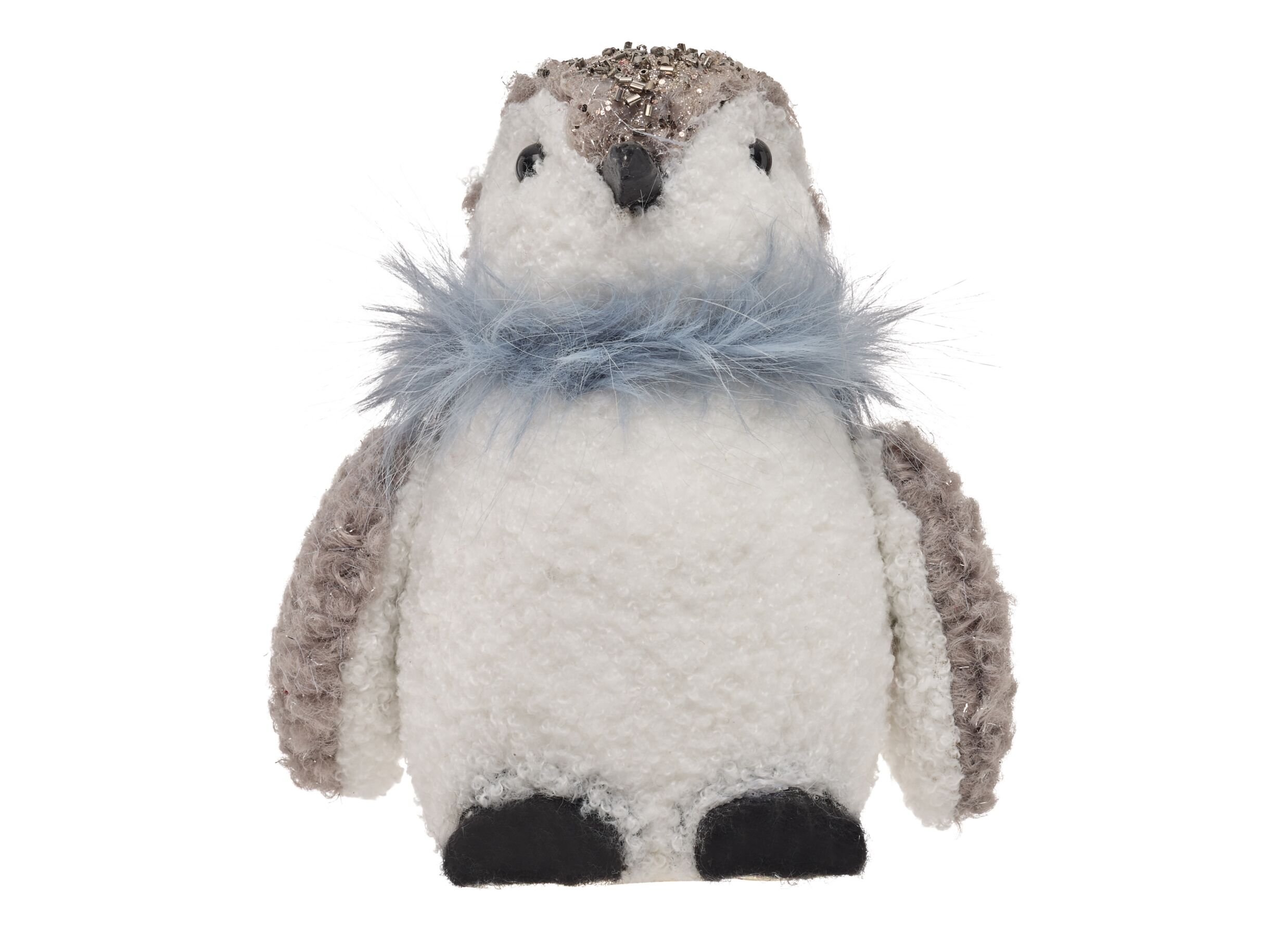 Overzichtsfoto - Kerstdecoratie Pinguin H17cm - stof - multicolor