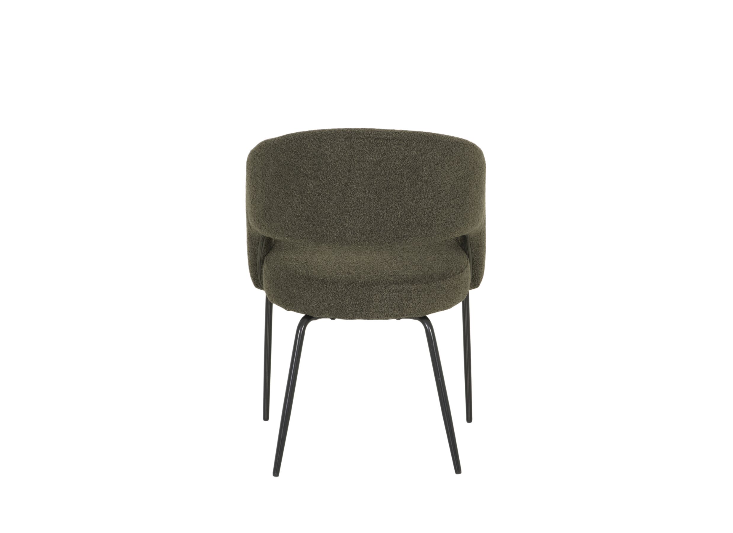 Stoel Agis 56x55x82cm - stof - groen